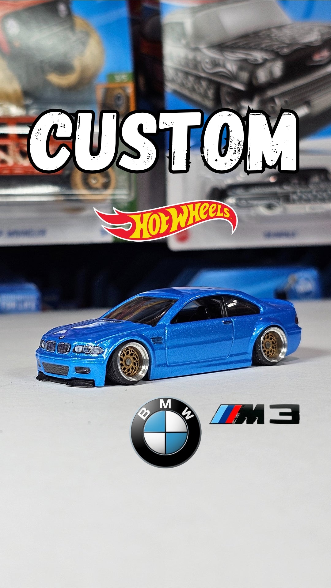 Hotwheels Bmw M3 E46 Custom