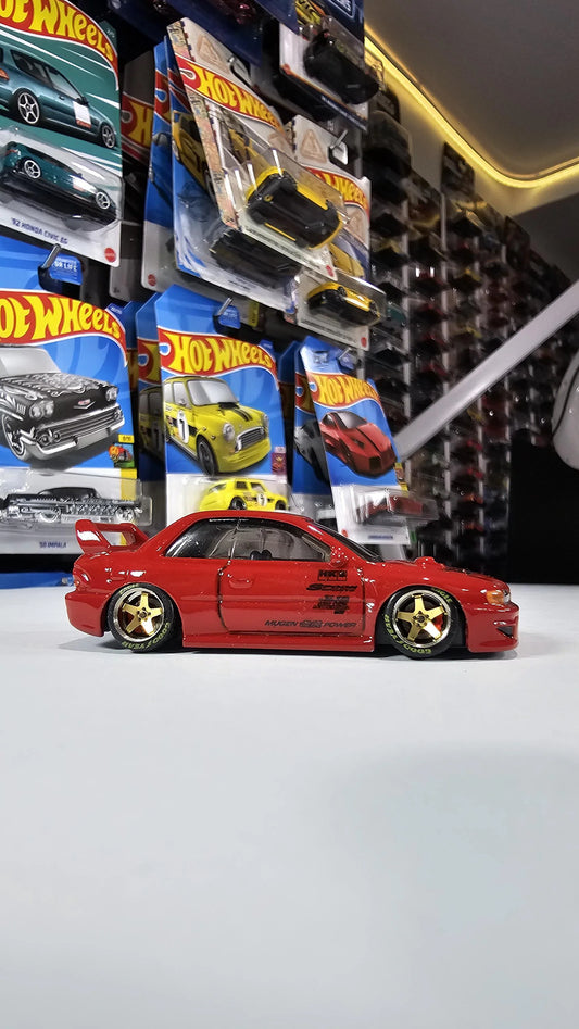 Custom Hotwheels Subaru Impreza 22B STI