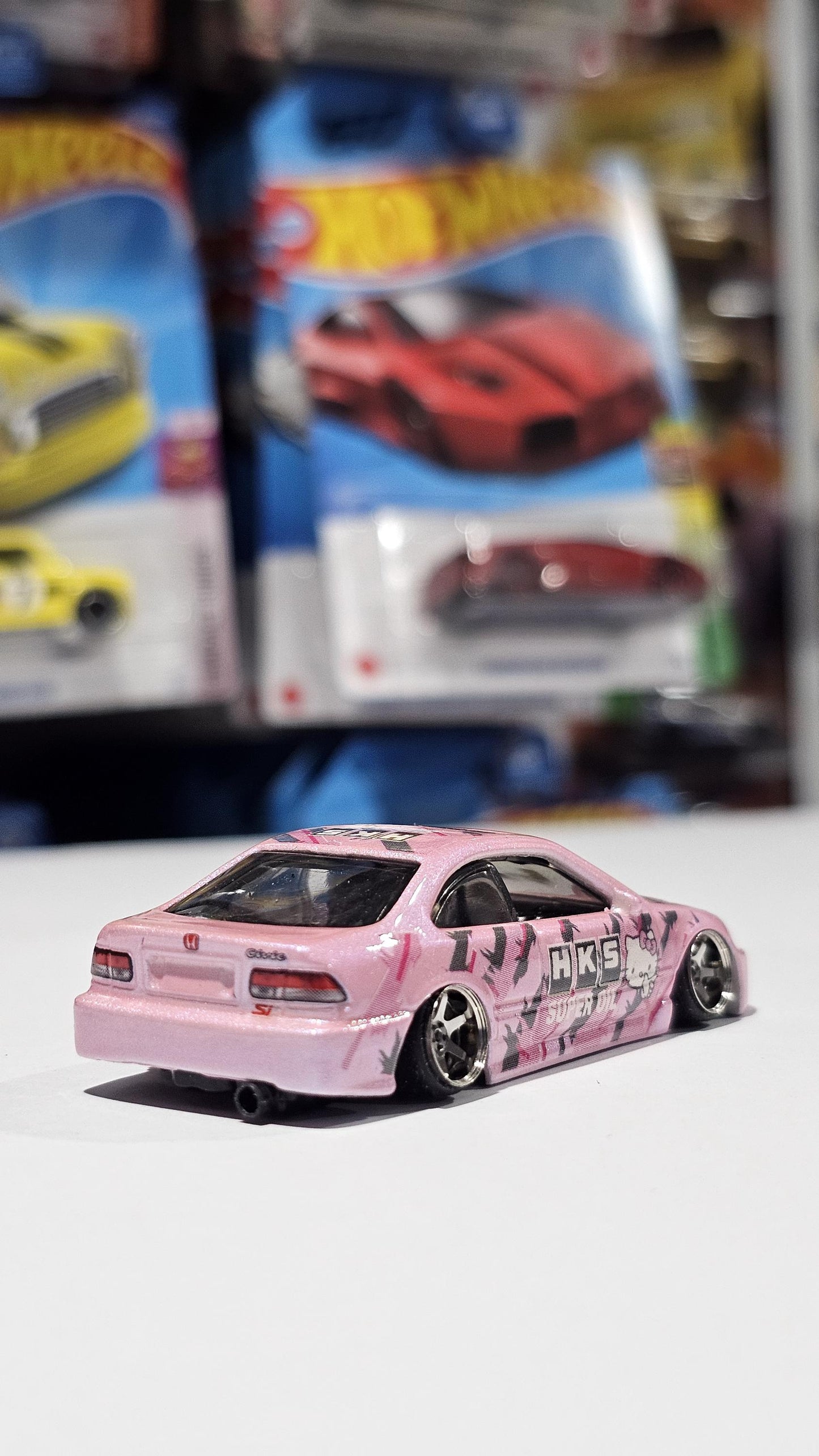Custom Hotwheels Honda Civic SI