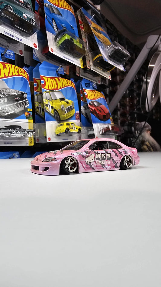 Custom Hotwheels Honda Civic SI