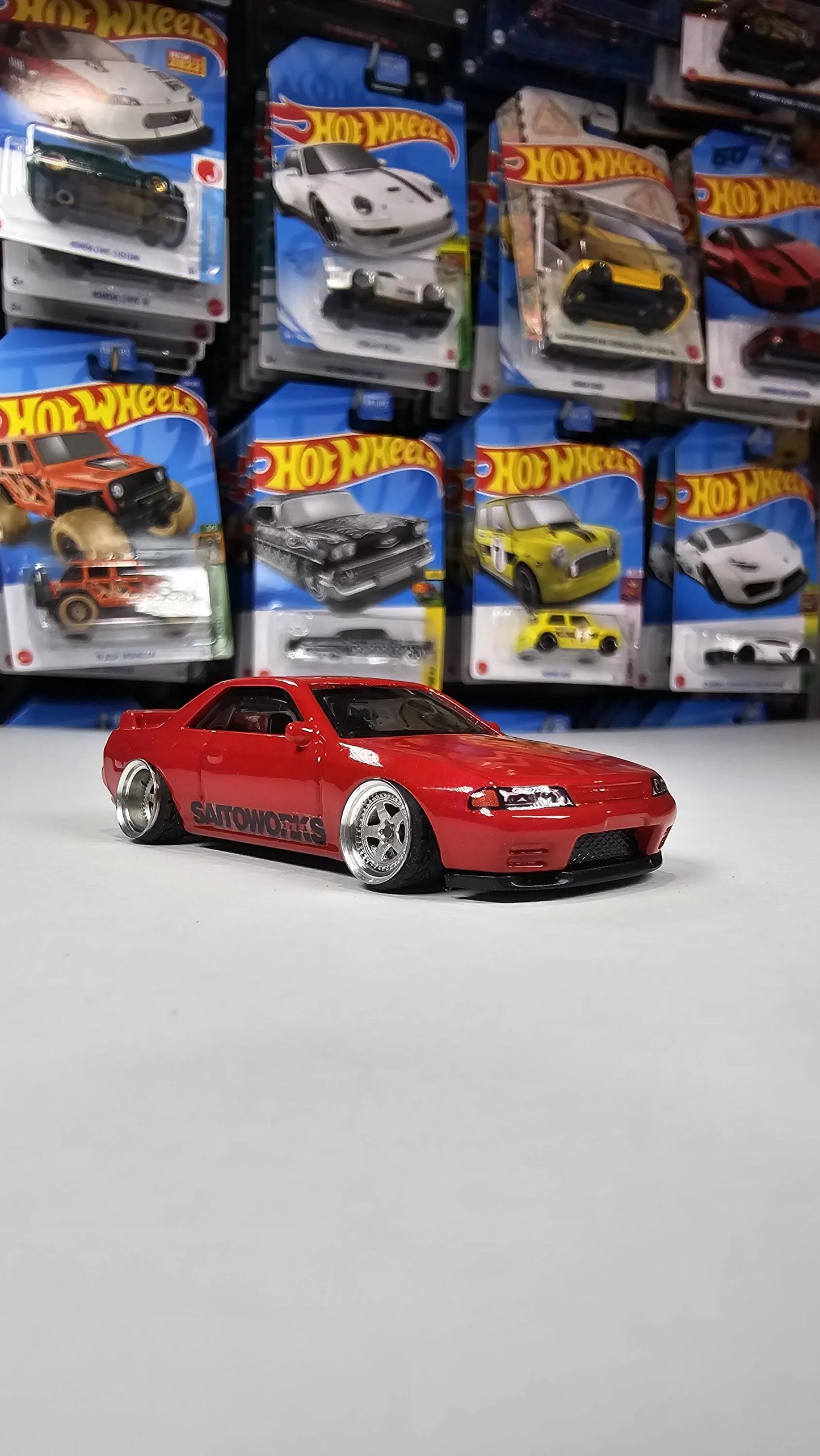 Custom Hotwheels Nissan Skyline R32