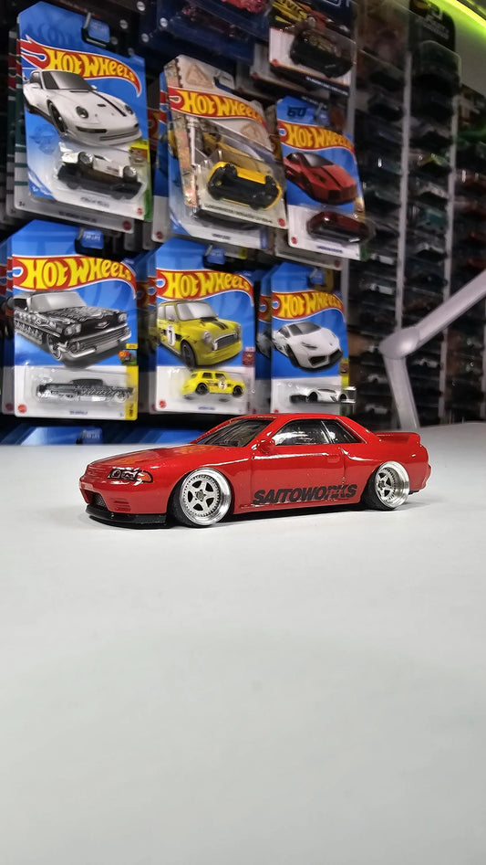 Custom Hotwheels Nissan Skyline R32