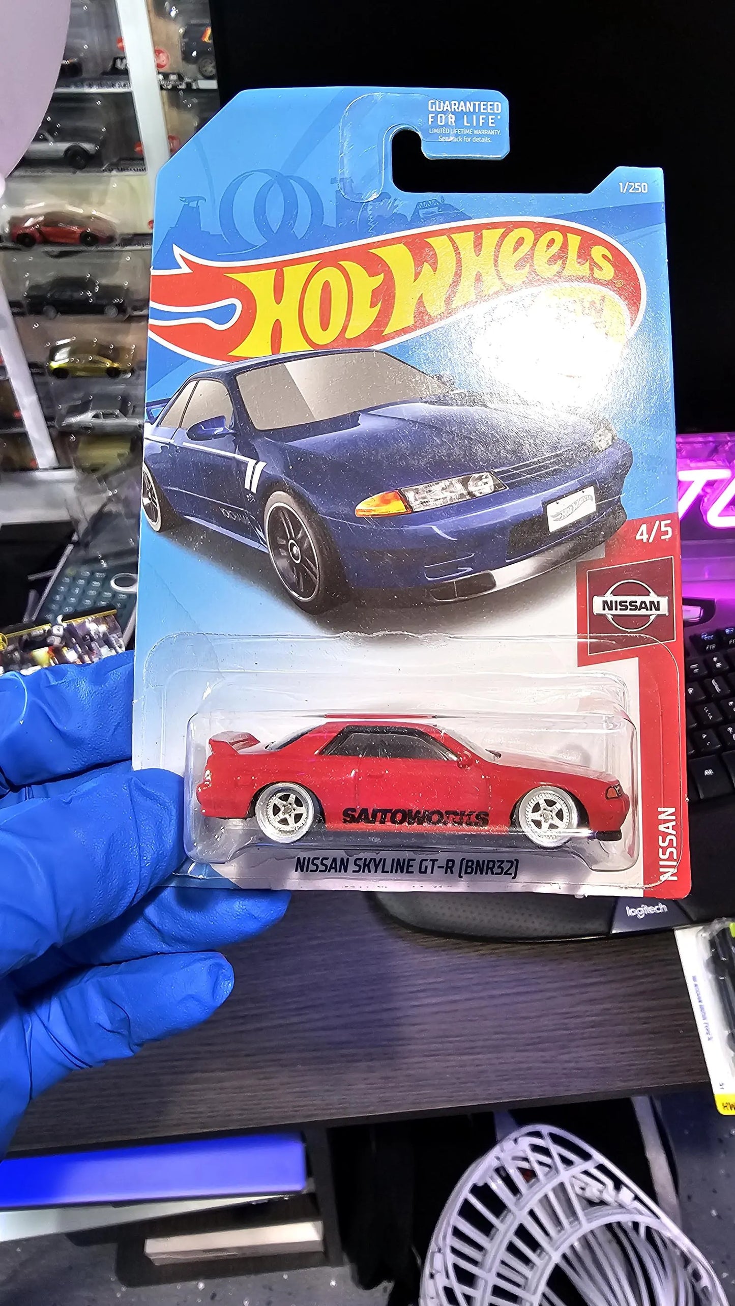 Custom Hotwheels Nissan Skyline R32