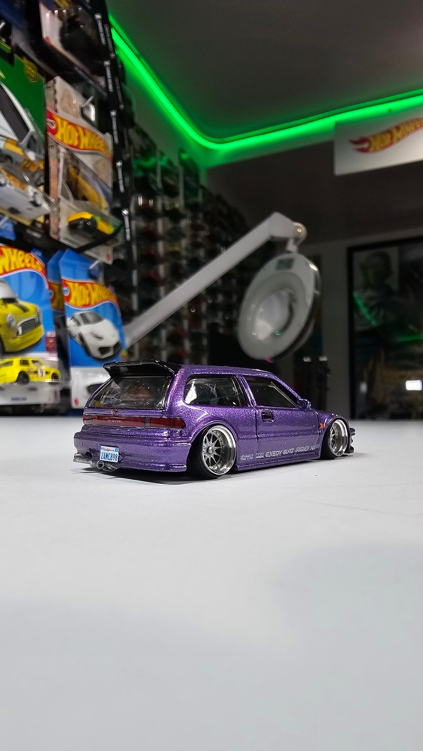 Hotwheels Honda Civic EF Maine Line Custom