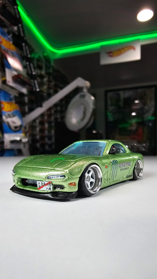 Custom Hotwheels Mazda Rx-7