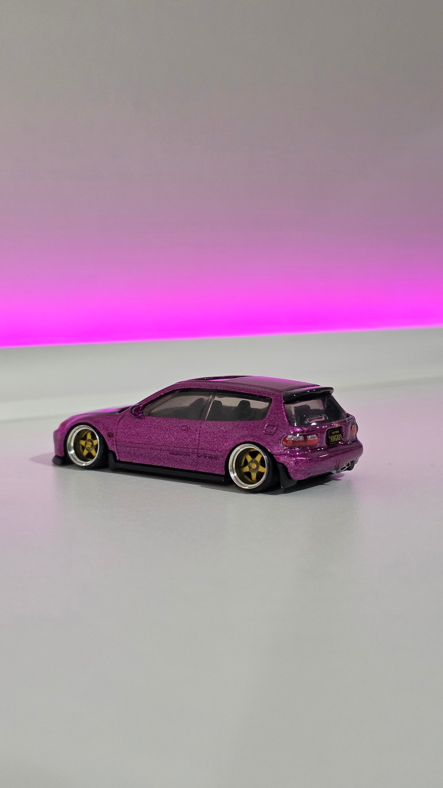 Custom Hotwheels Honda Civic Hatchback