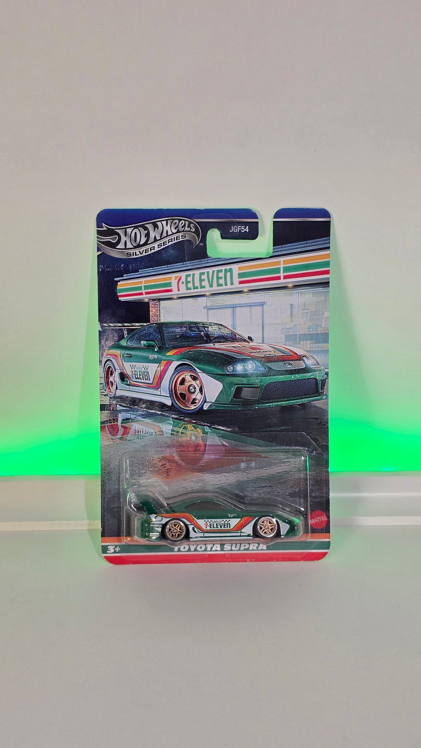 Custom Hotwheels 7-Eleven Toyota Supra