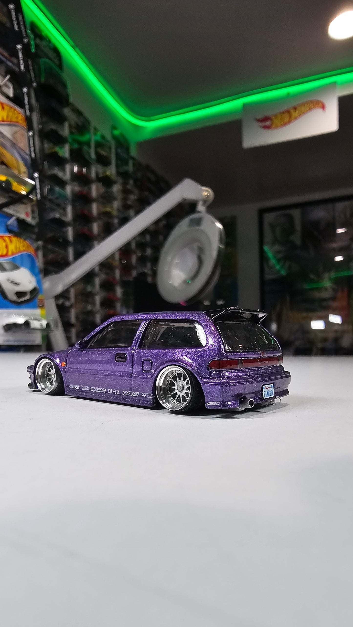 Hotwheels Honda Civic EF Maine Line Custom