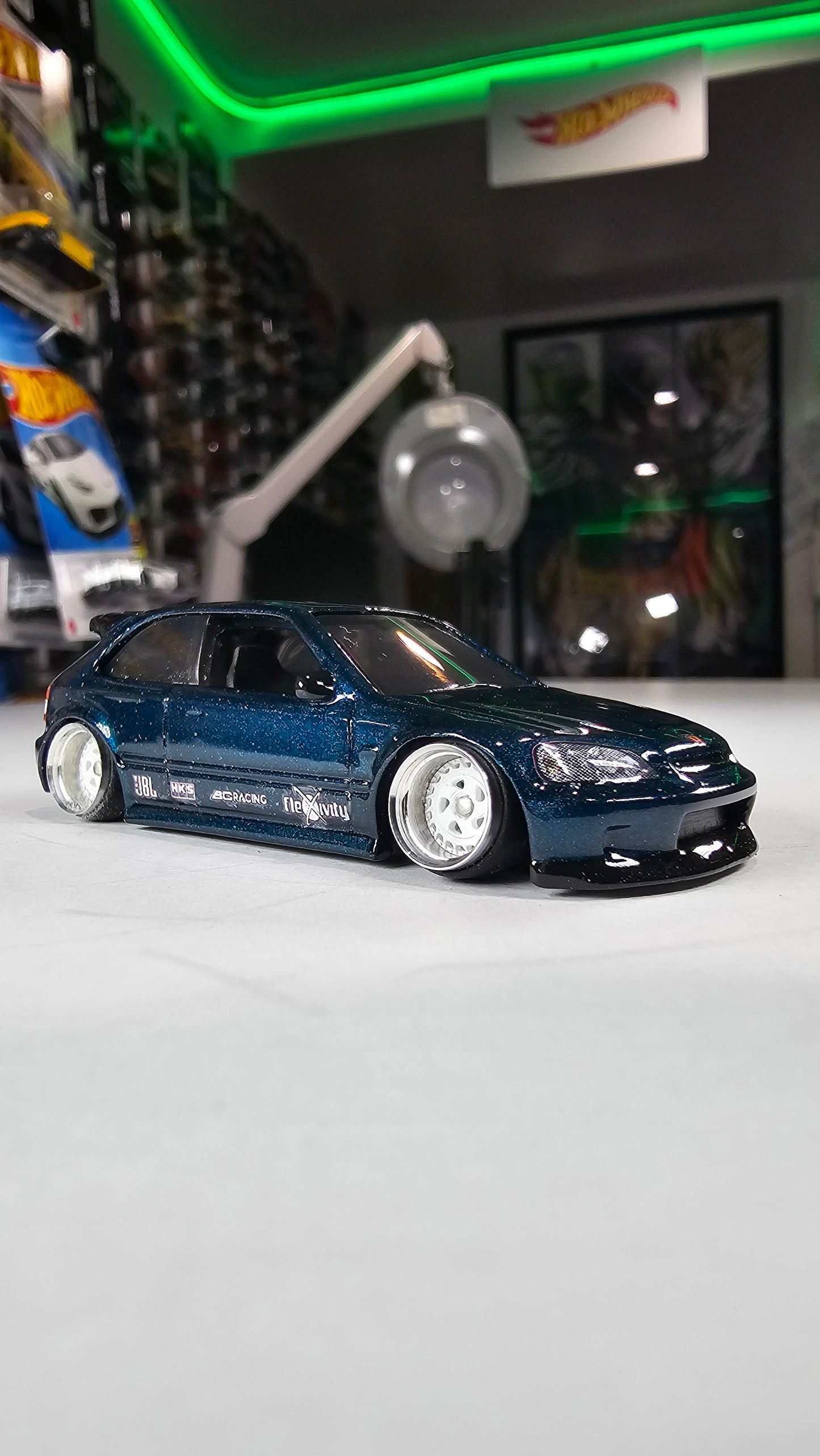 Hotwheels Honda Civic Hatchback Custom
