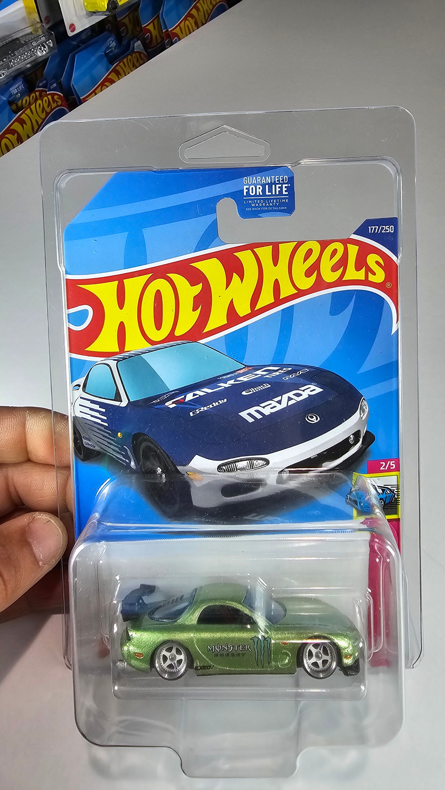 Custom Hotwheels Mazda Rx-7
