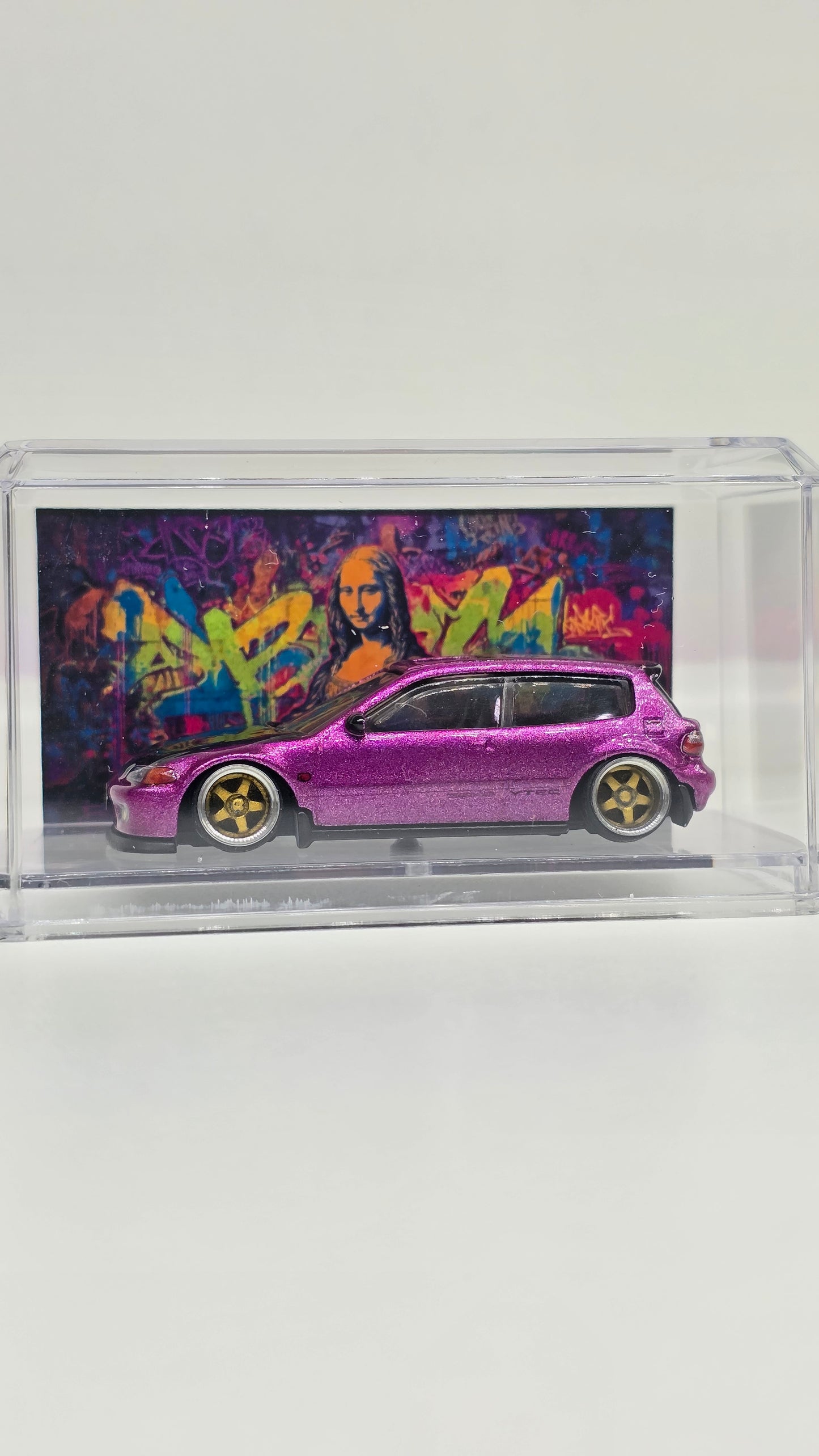 Custom Hotwheels Honda Civic Hatchback