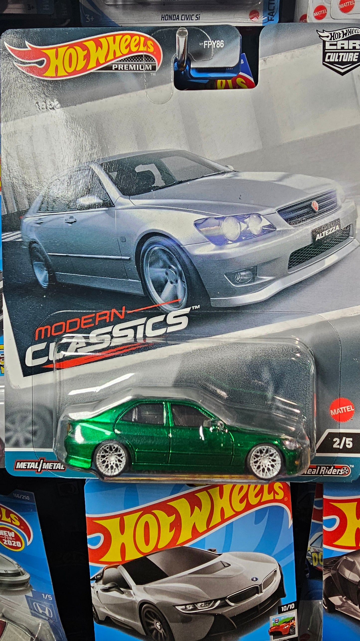 Custom Hotwheels 98 Toyota Altezza