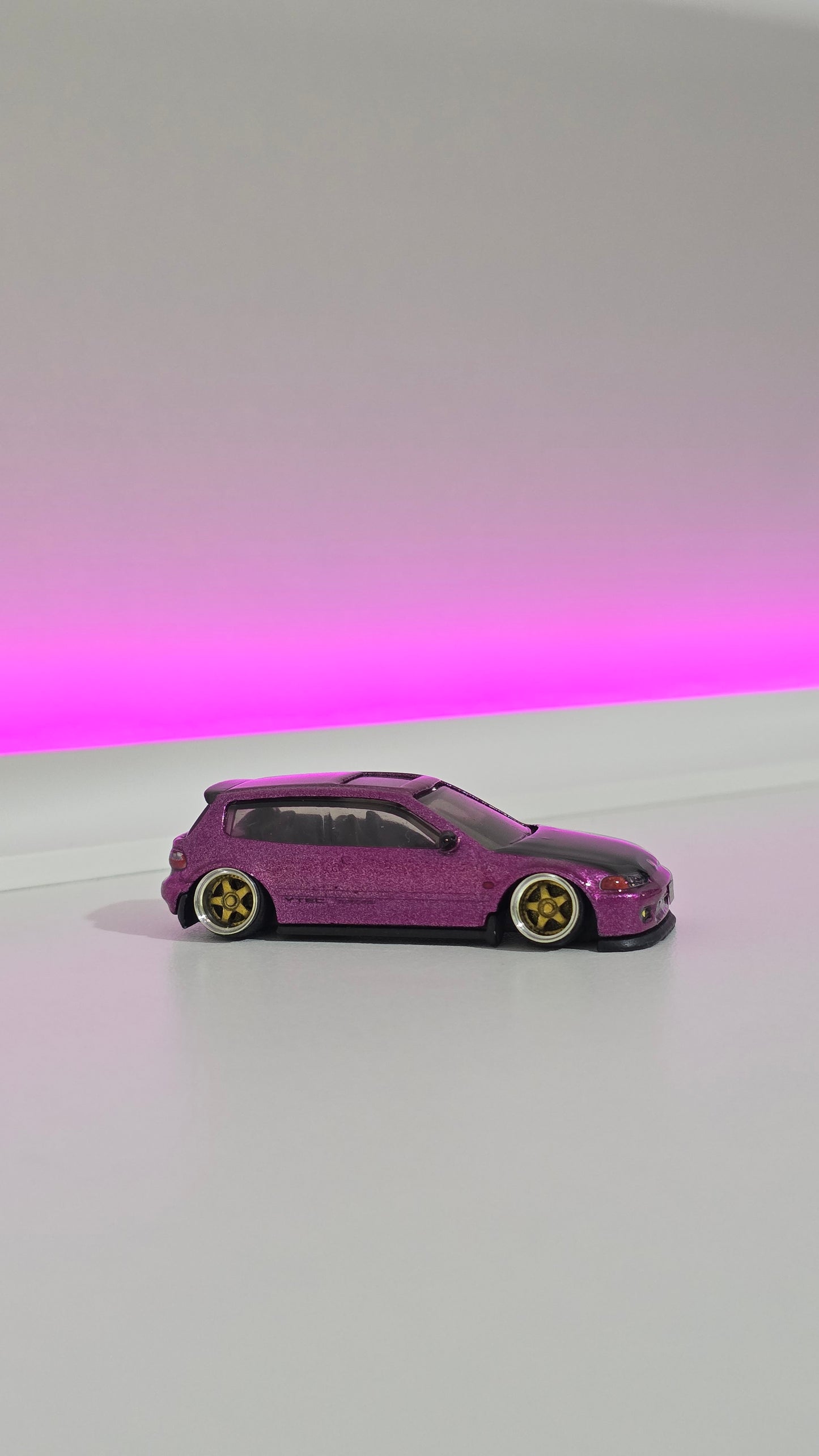 Custom Hotwheels Honda Civic Hatchback