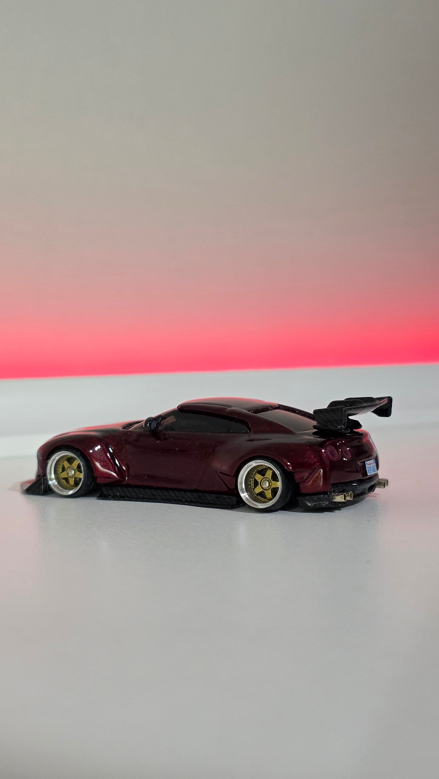 Custom Hotwheels Nissan GT-R35