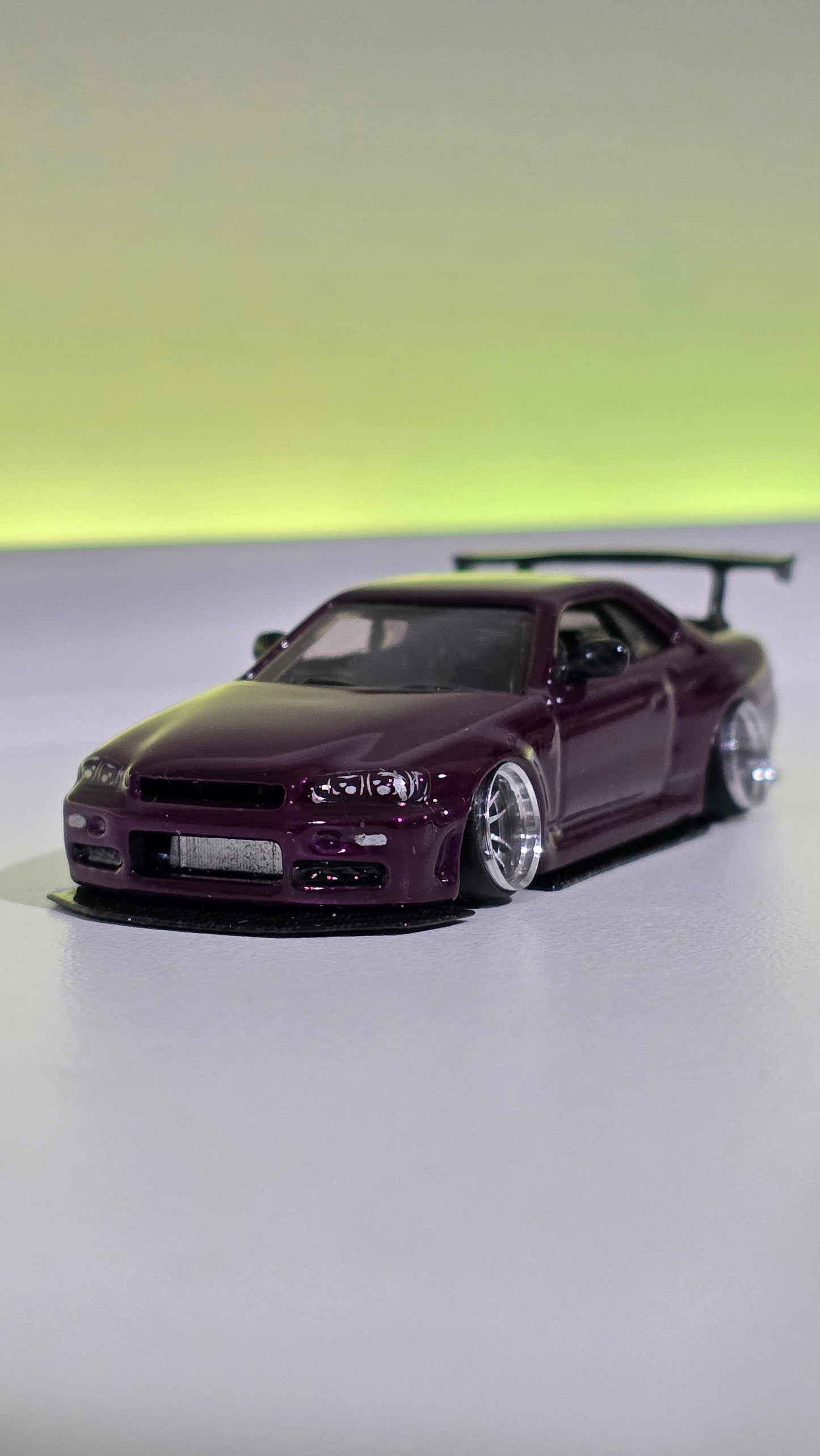 Custom Hotwheels Nissan Skyline GT-R34