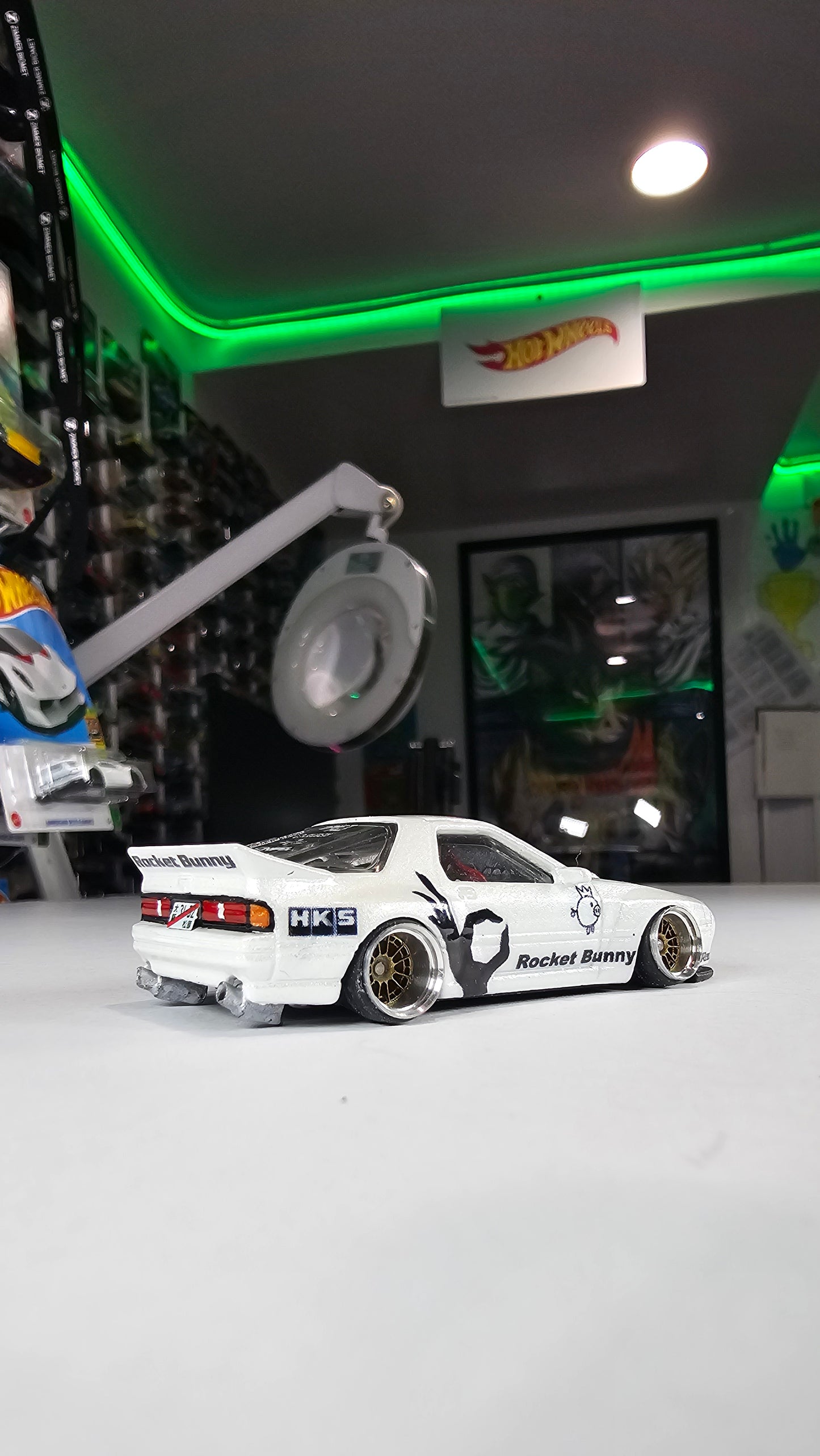 Hotwheels Custom Mazda Rx-7