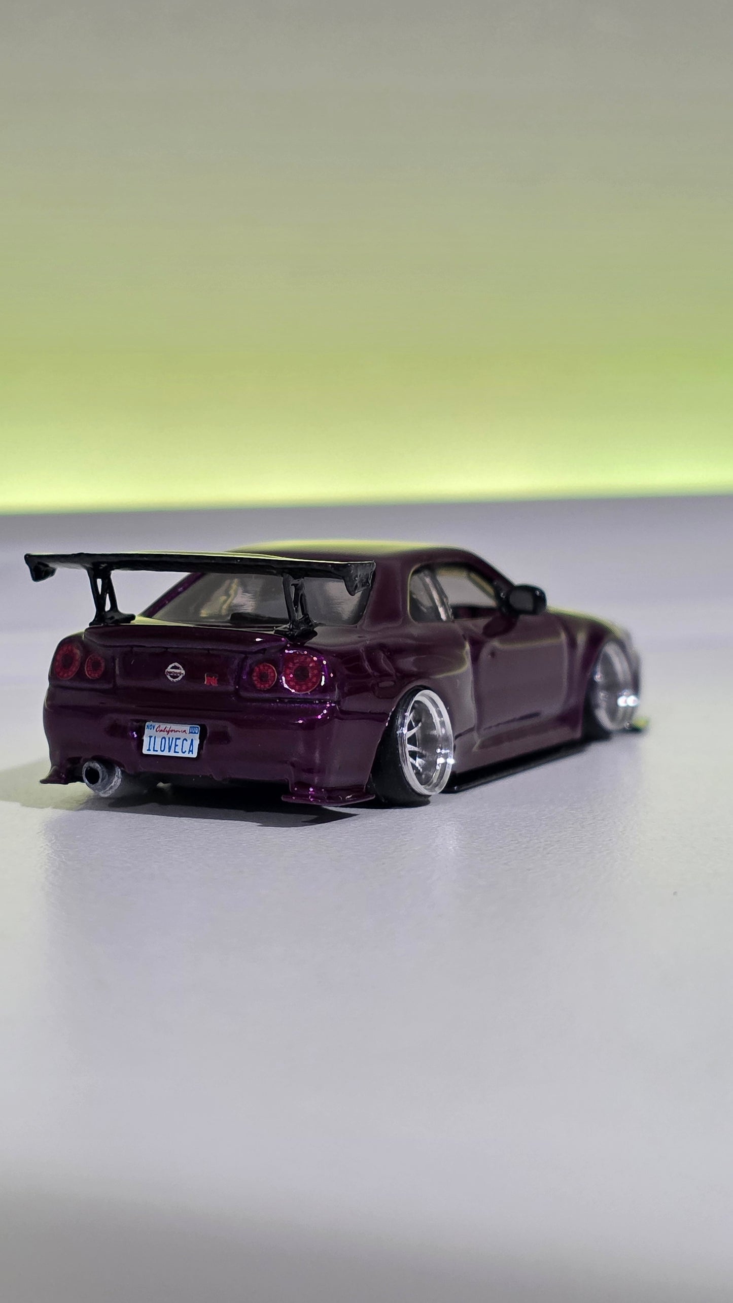 Custom Hotwheels Nissan Skyline GT-R34