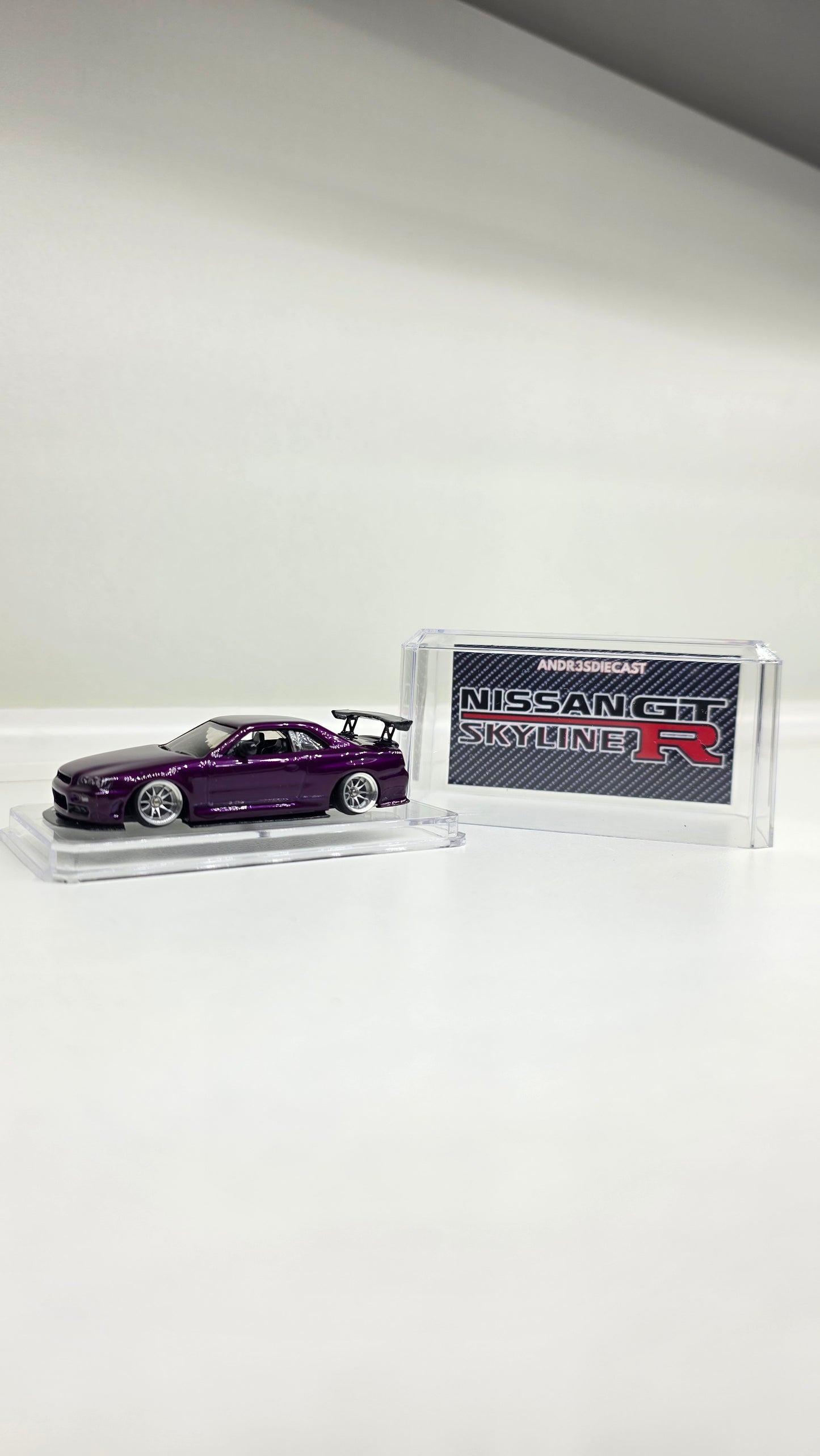 Custom Hotwheels Nissan Skyline GT-R34