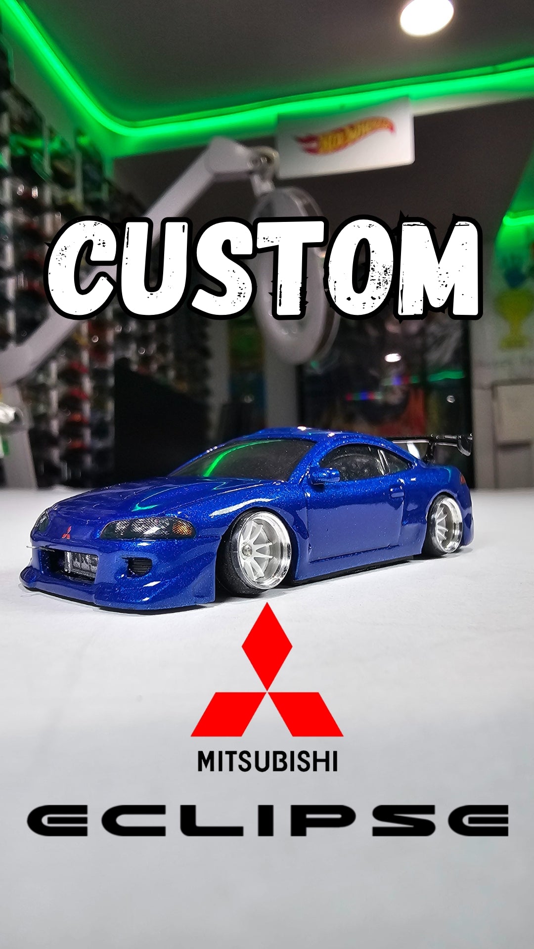 Custom Hotwheels Mitsubishi Eclipse