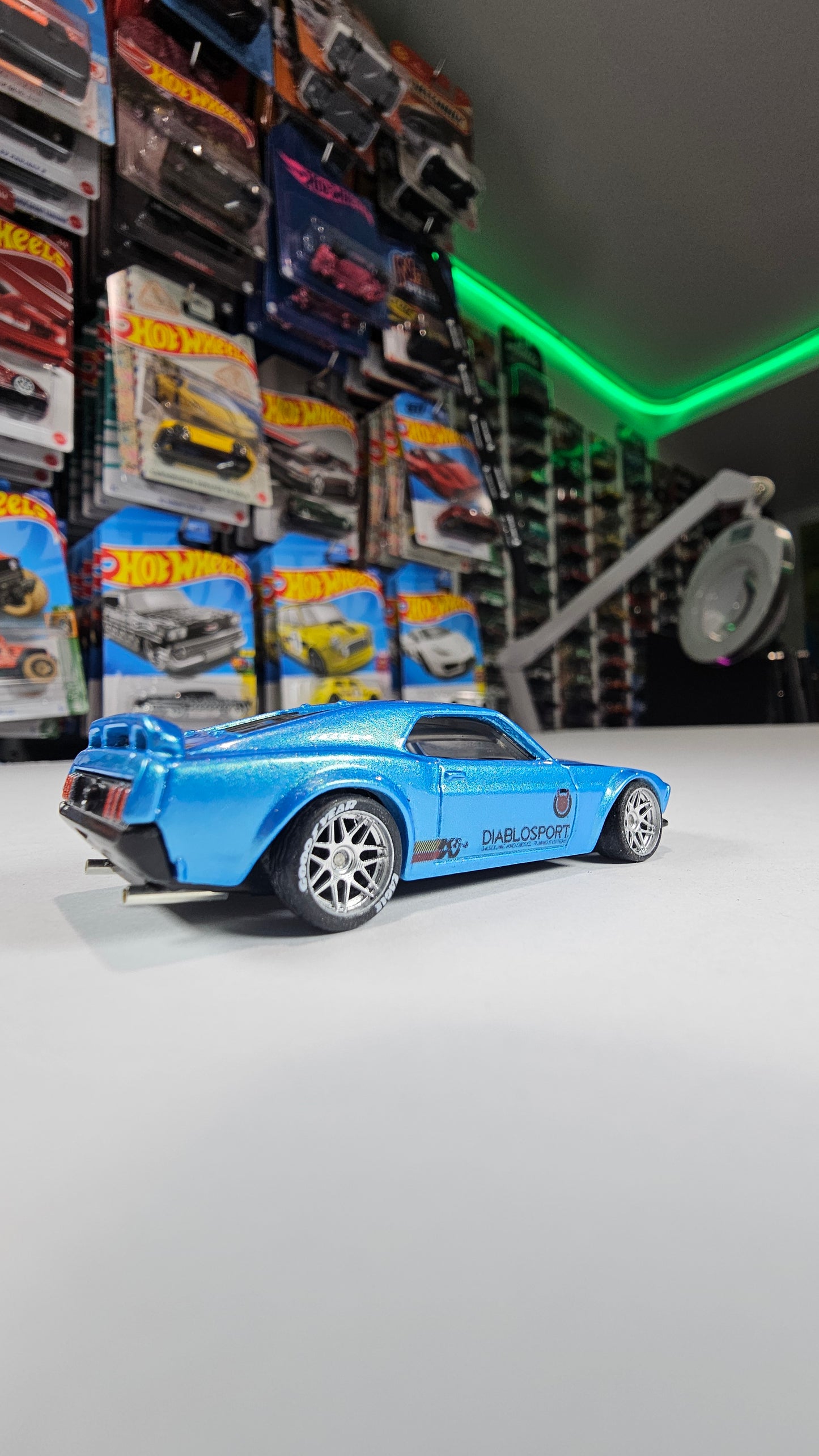 Custom Hotwheels Ford 69 Mustang Boss 302