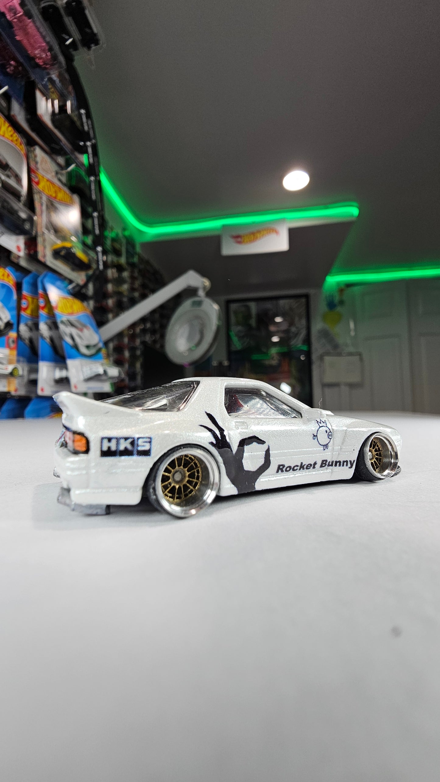 Hotwheels Custom Mazda Rx-7