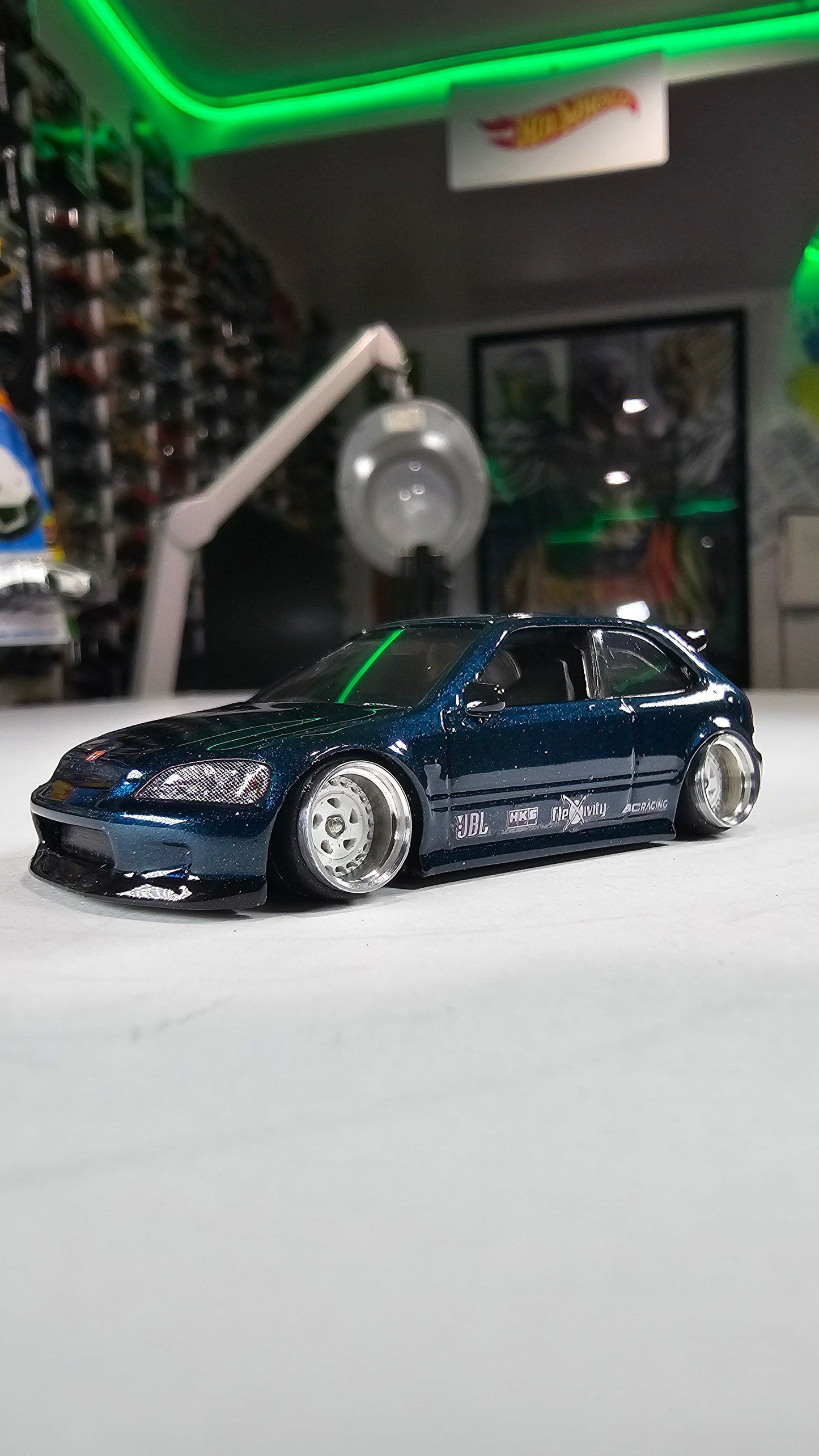 Hotwheels Honda Civic Hatchback Custom