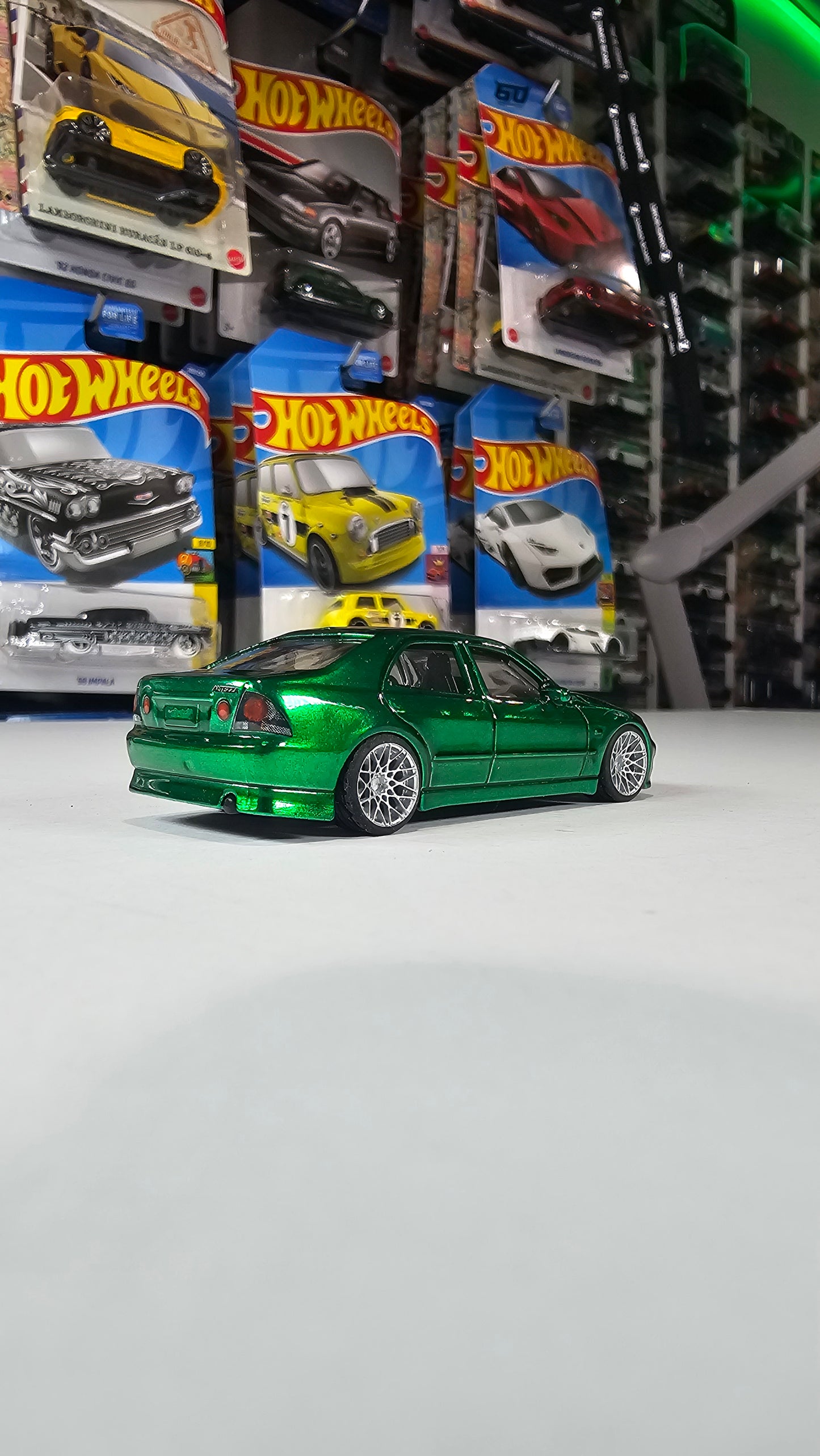 Custom Hotwheels 98 Toyota Altezza