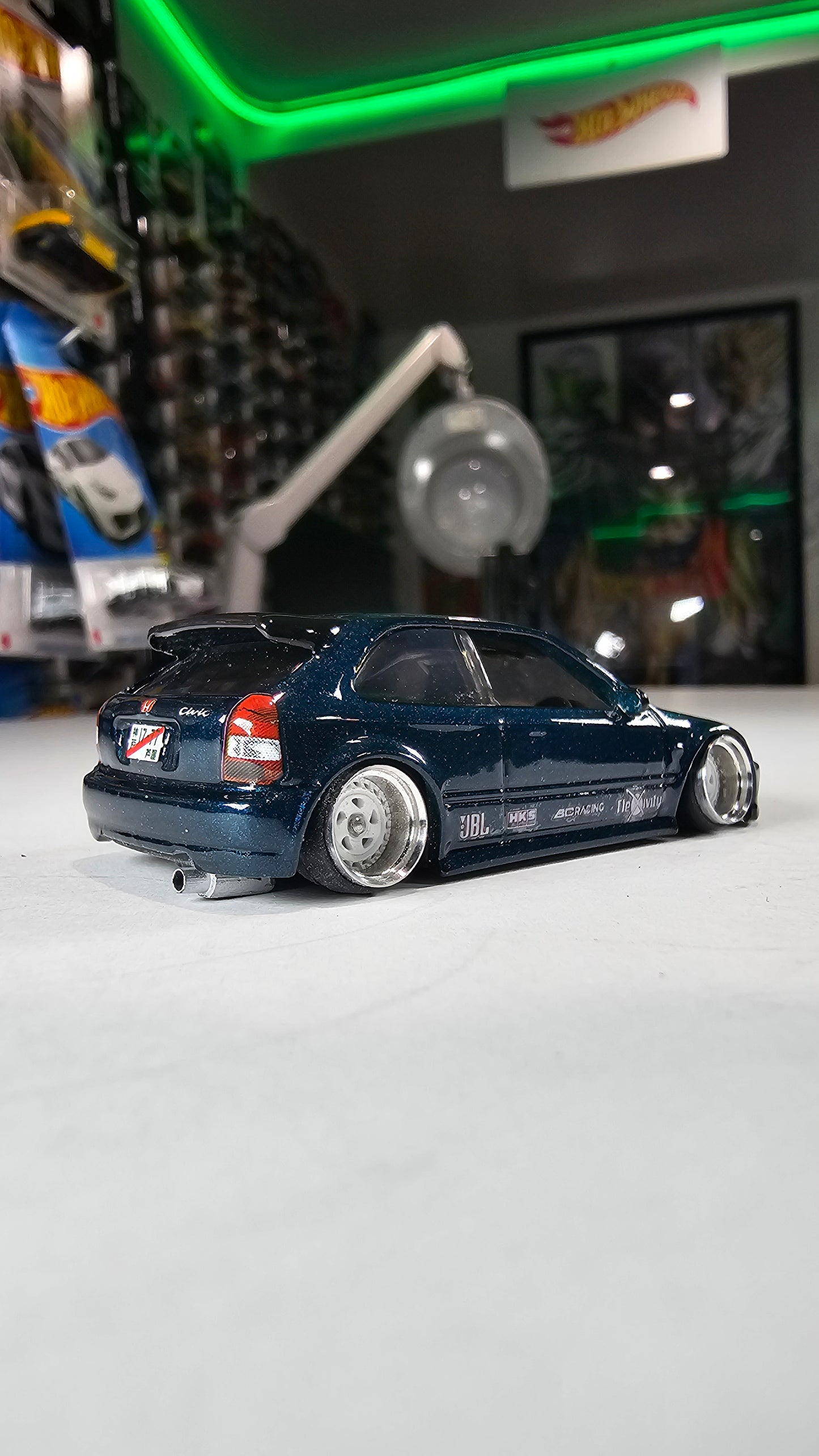 Hotwheels Honda Civic Hatchback Custom