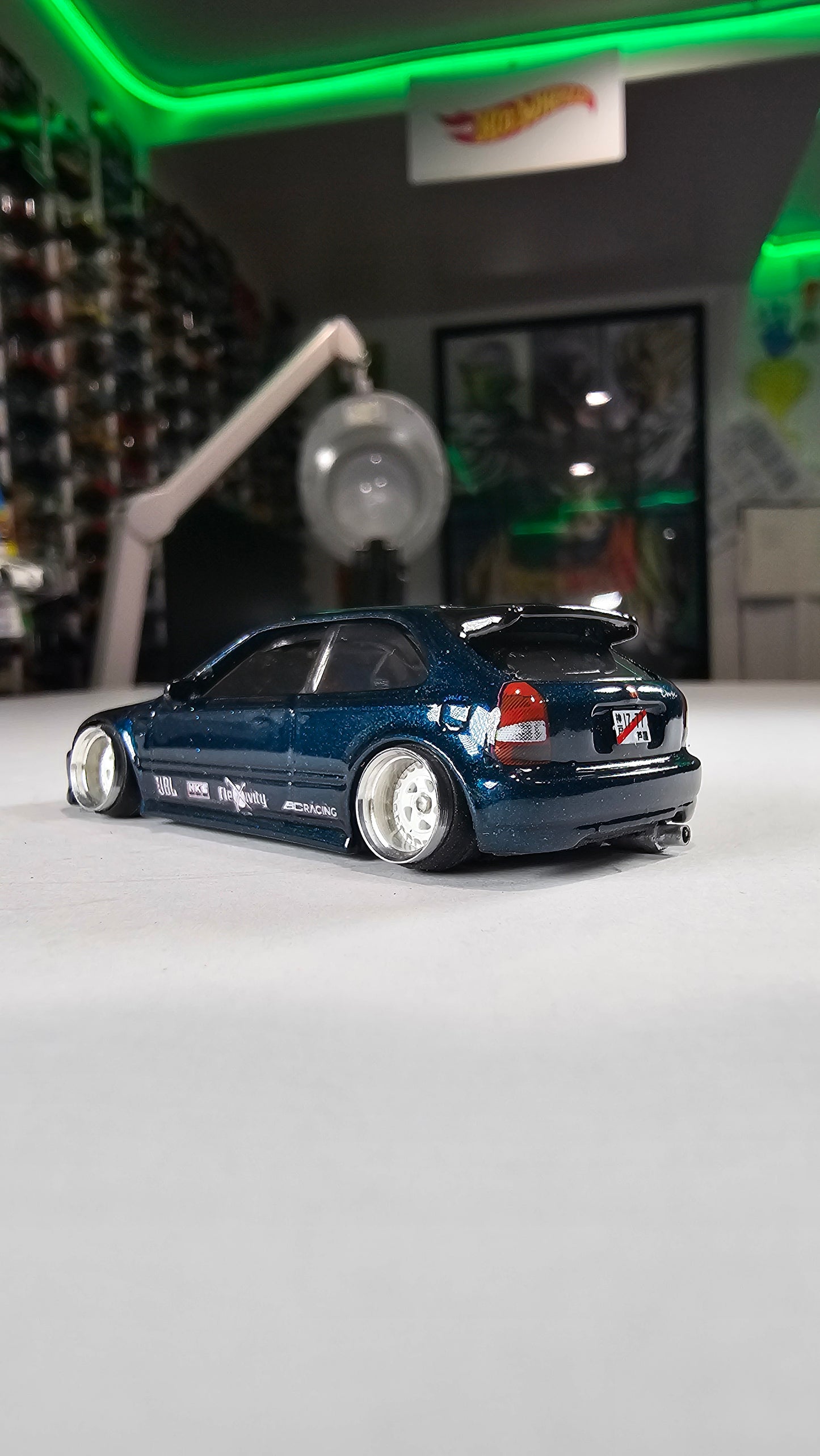 Hotwheels Honda Civic Hatchback Custom