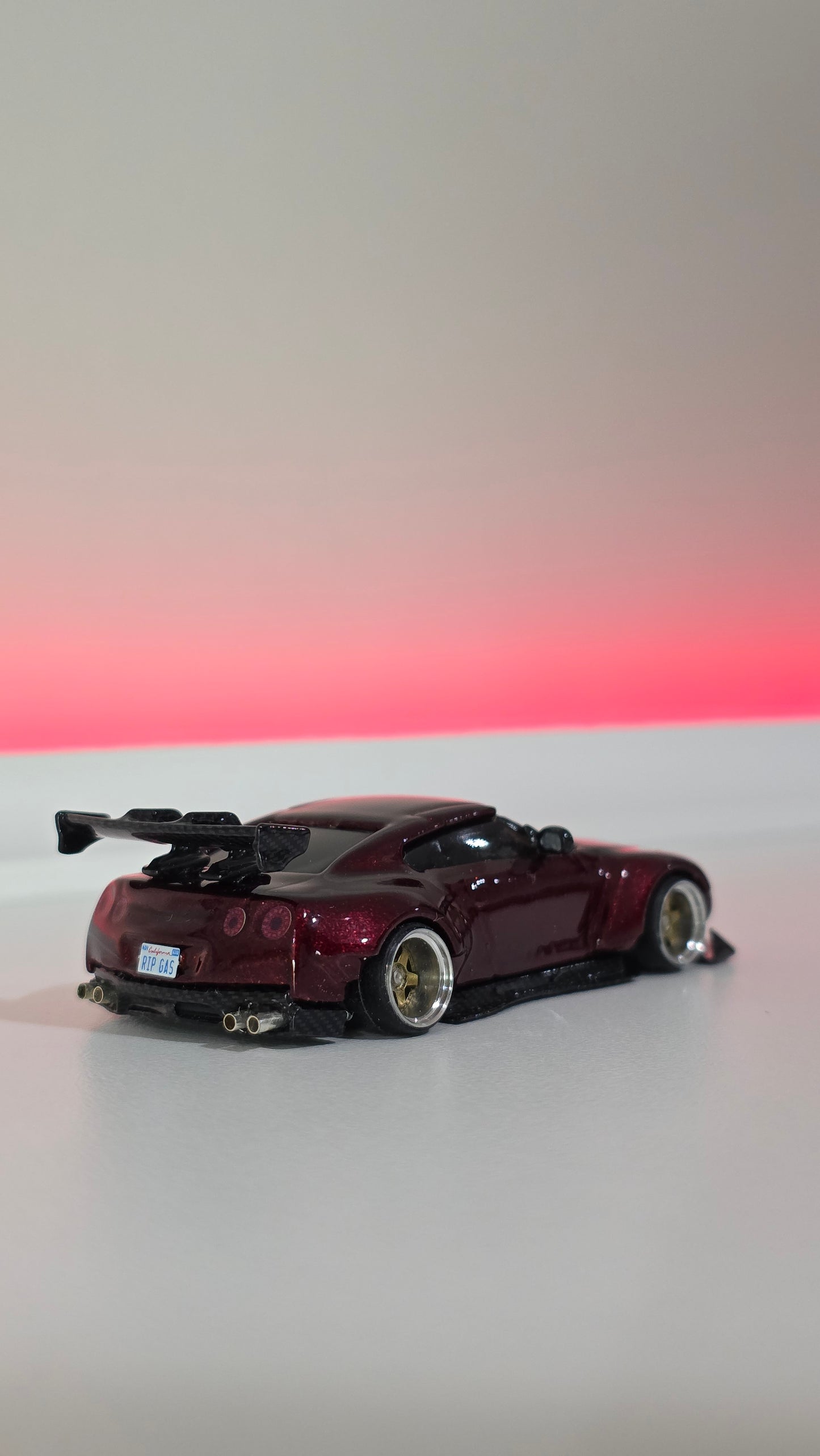 Custom Hotwheels Nissan GT-R35