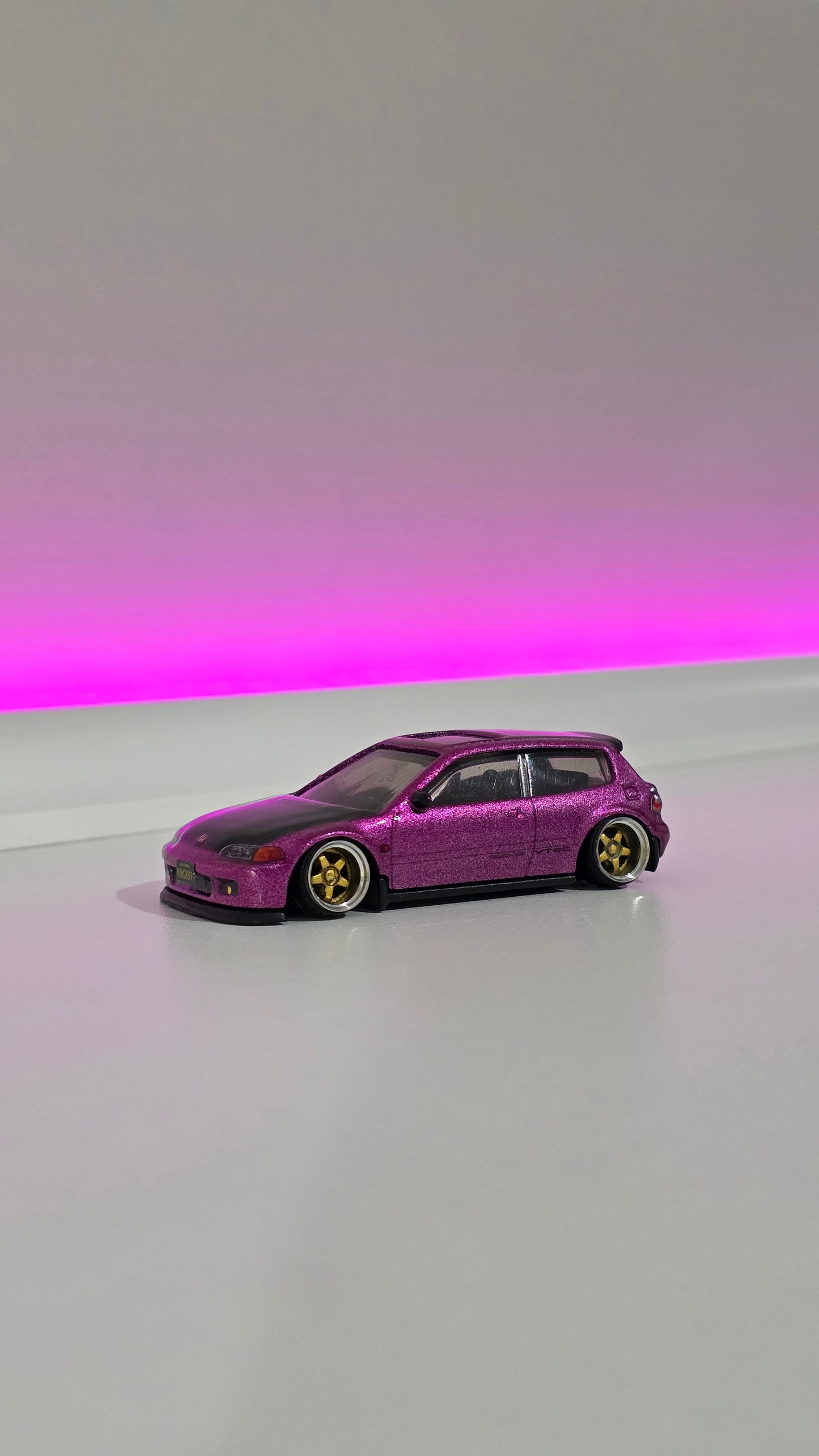 Custom Hotwheels Honda Civic Hatchback