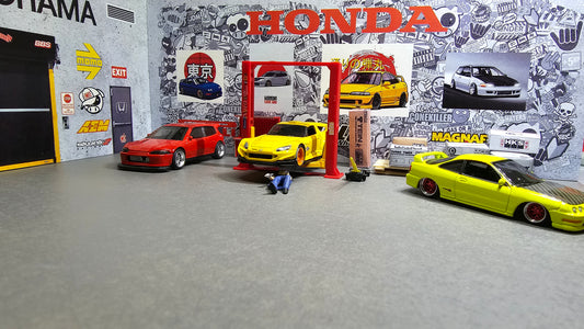 1/64 Hand Made Honda Diorama