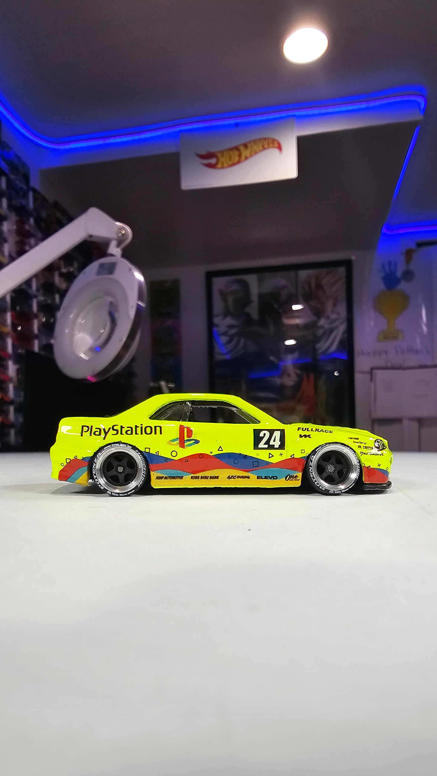 Custom Hotwheels Nissan Skyline R34