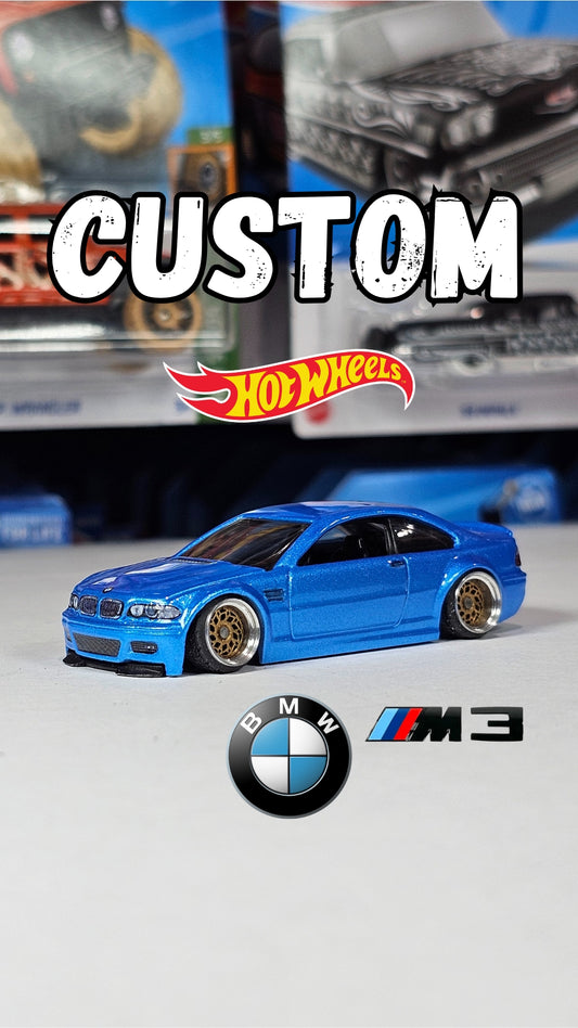 Hotwheels Bmw M3 E46 Custom