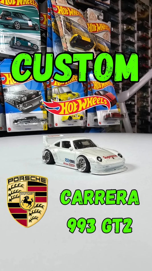 Custom Hotwheels Porsche 993 GT2
