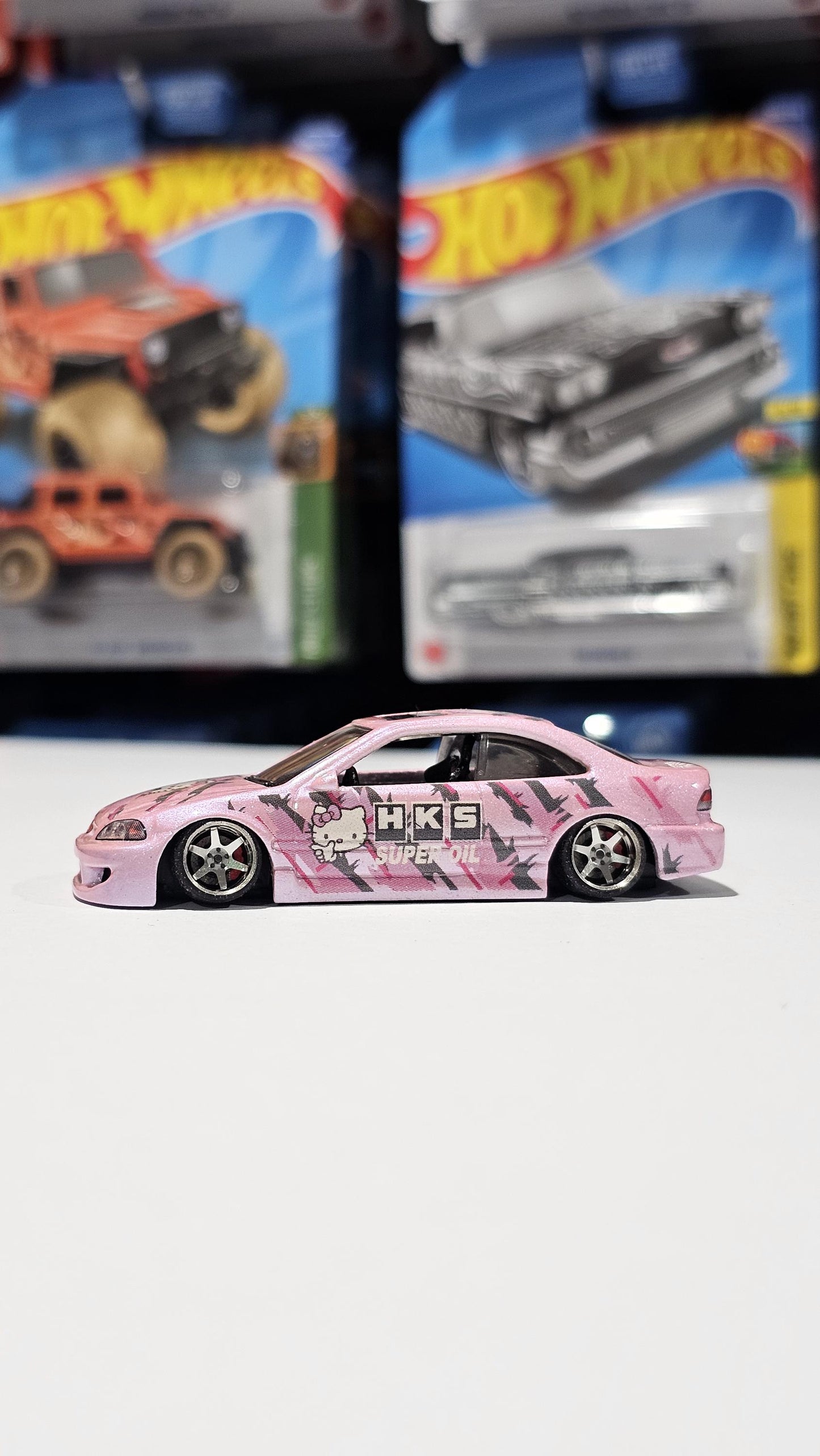 Custom Hotwheels Honda Civic SI