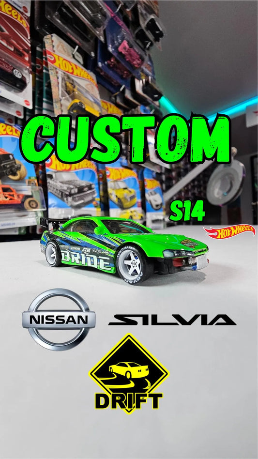 Custom Hotwheels Nissan Silvia S14 (240sx)
