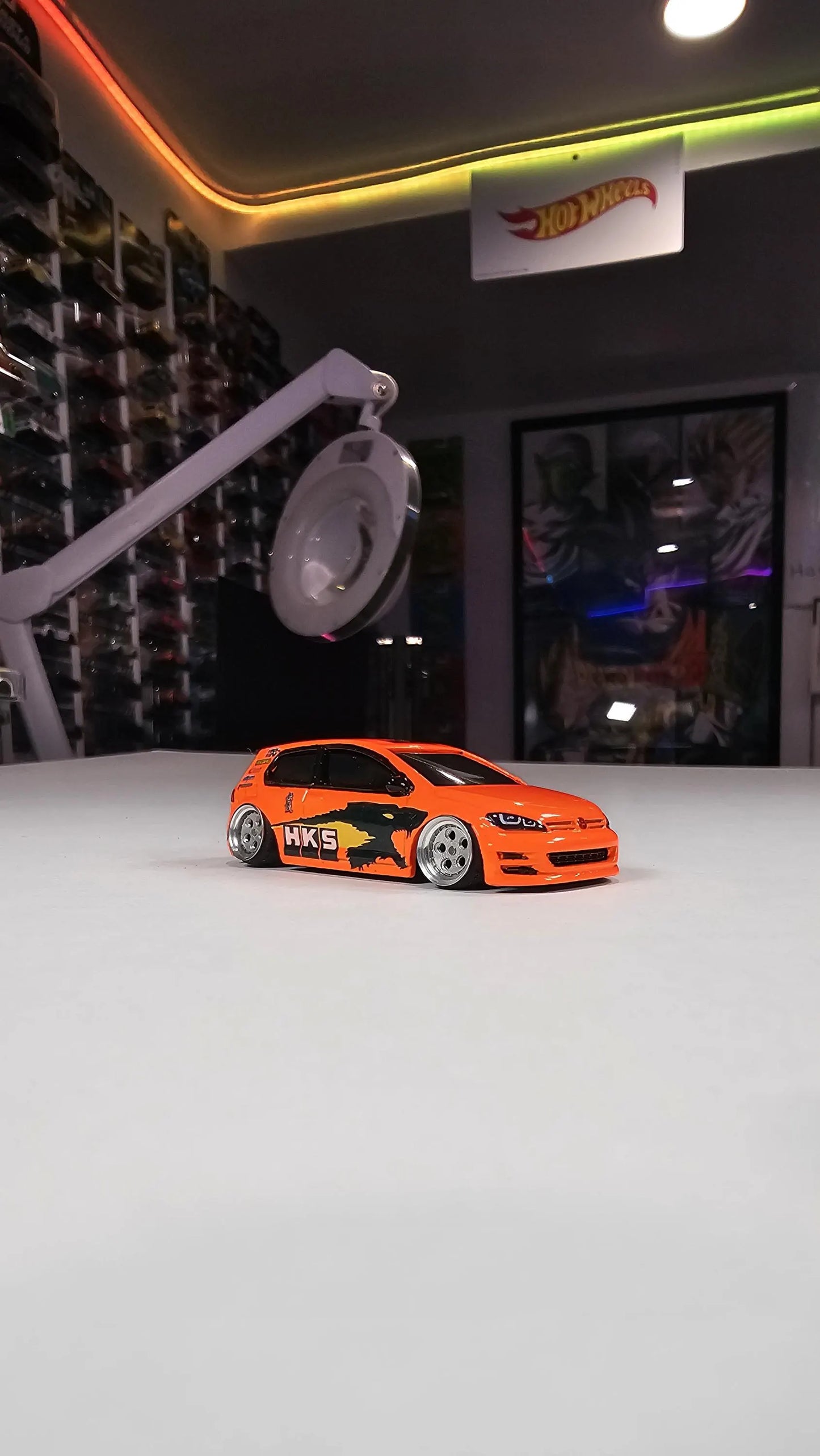 Custom Hotwheels Volkswagen Golf MK7