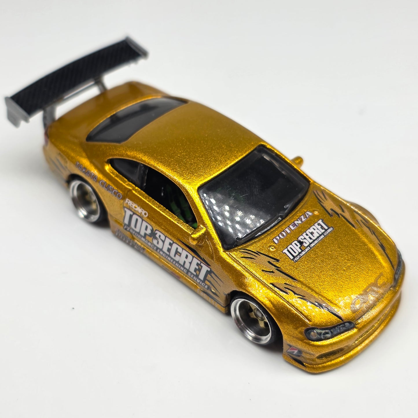 Custom Hotwheels Nissan SilviaS15 "TOP SECRET" Diecast
