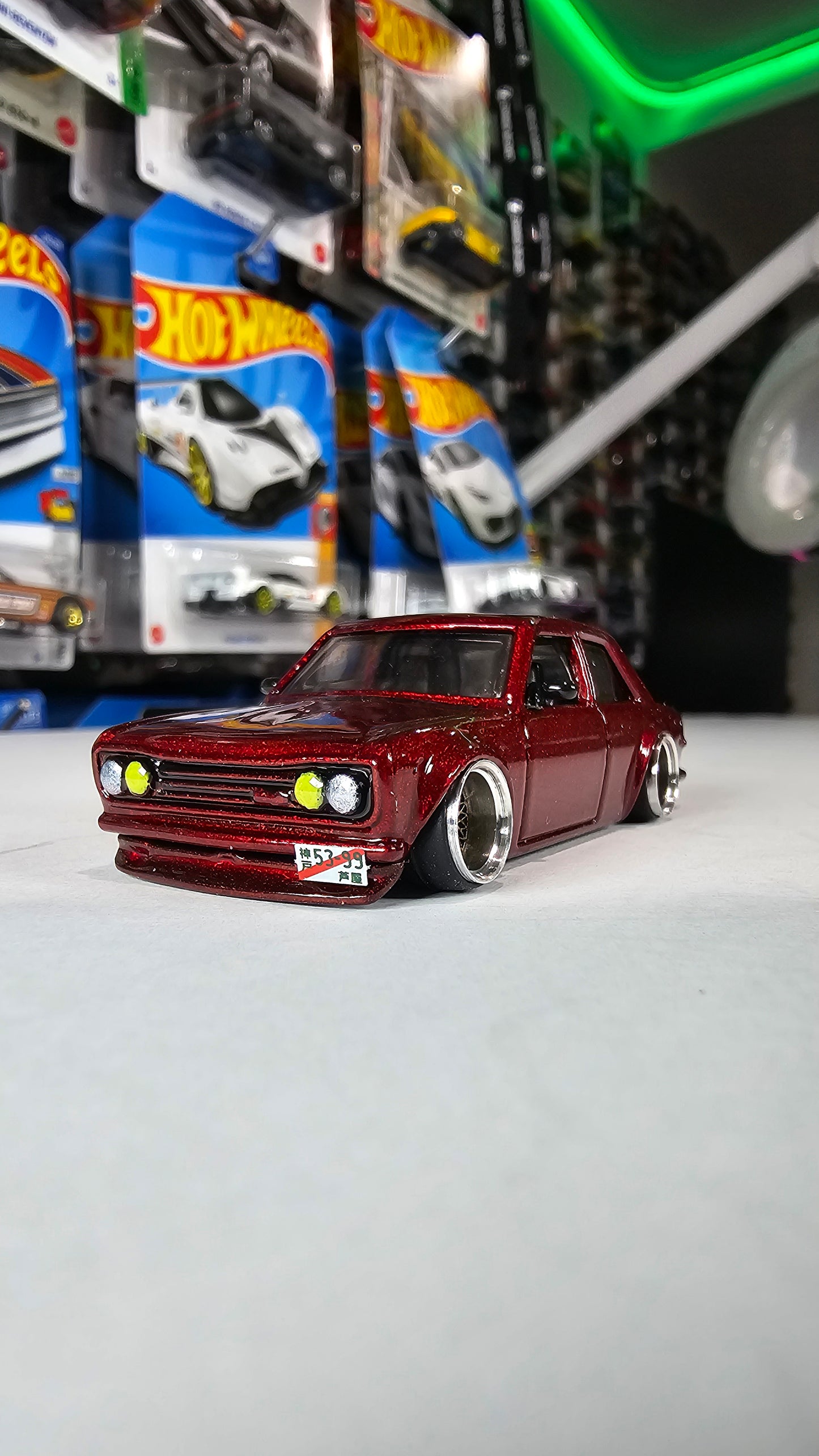 Hotwheels Cuatom Datsun 510