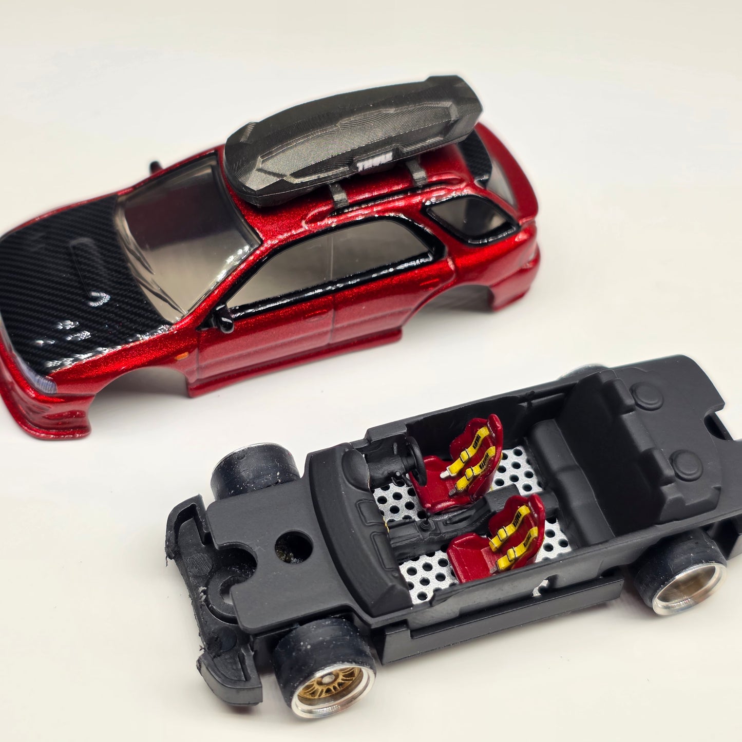 Custom Hotwheels 99 Subaru Impreza WRX Wagon