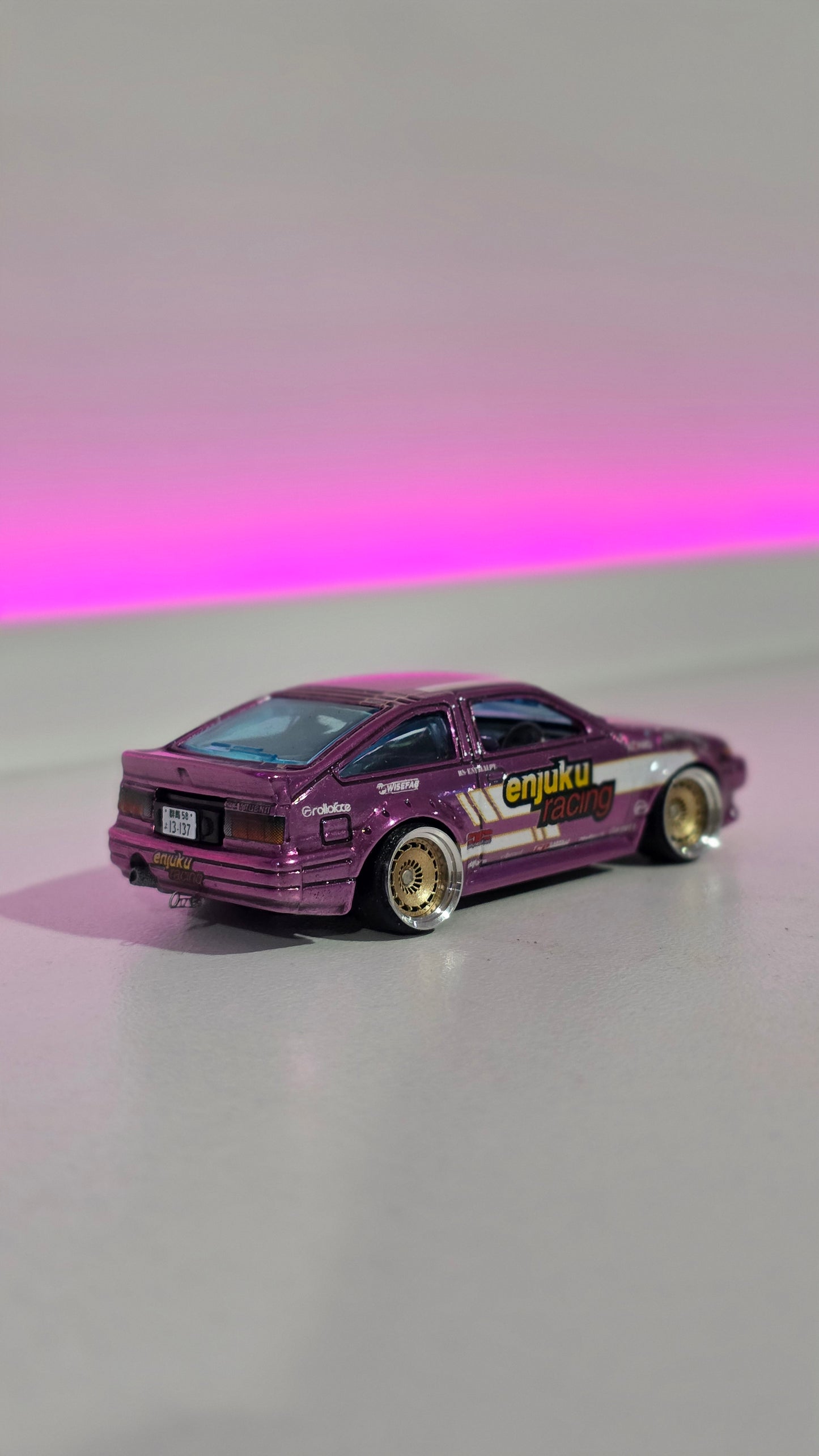 Custom Hotwheels Toyota AE86