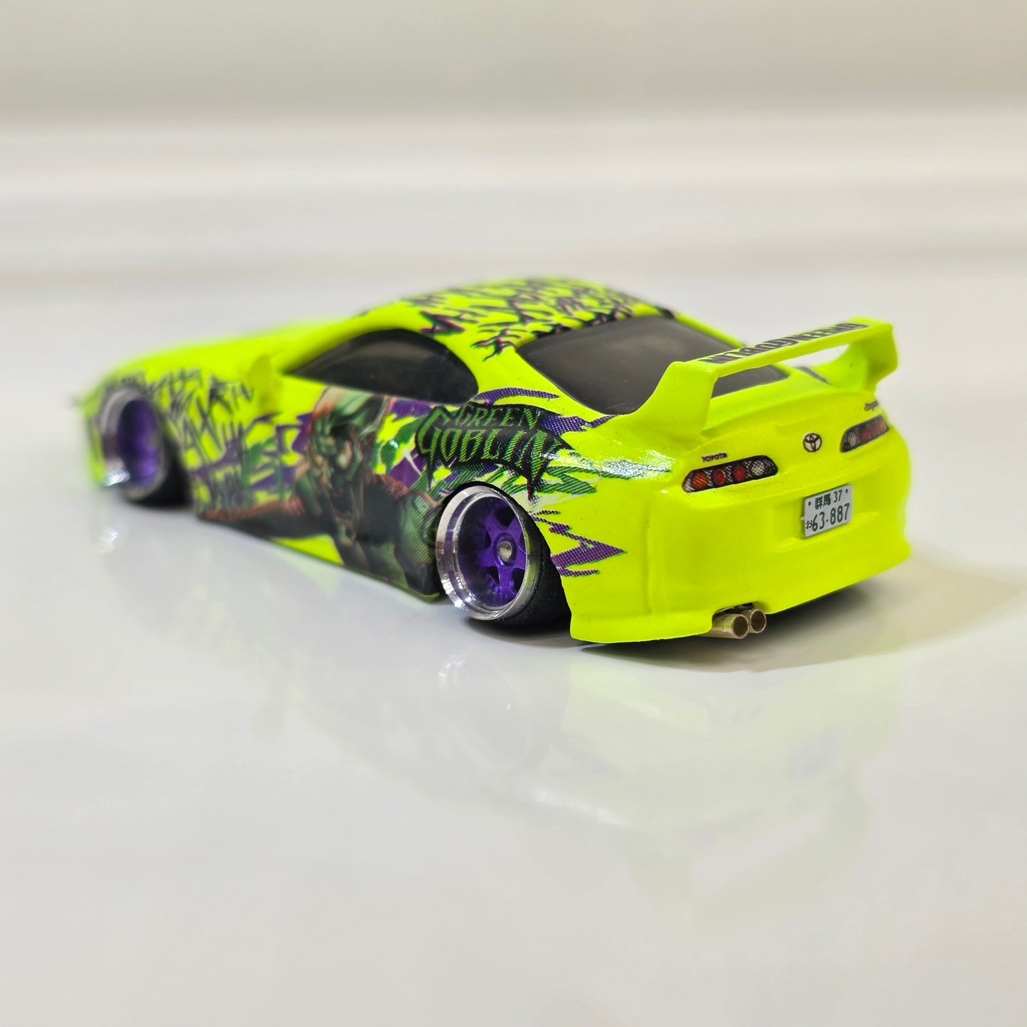 Custom Hotwheels Toyota Supra MK4