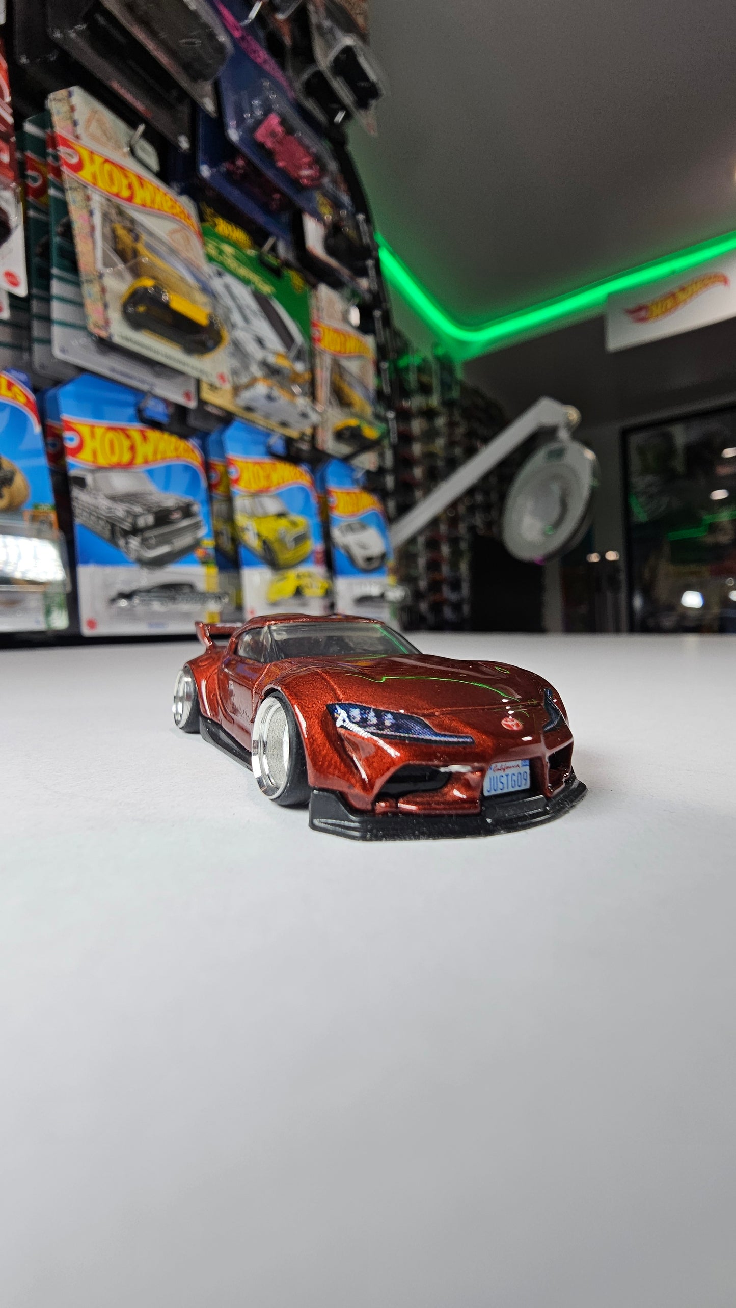 Hotwheels Maine Custom Toyota Supra