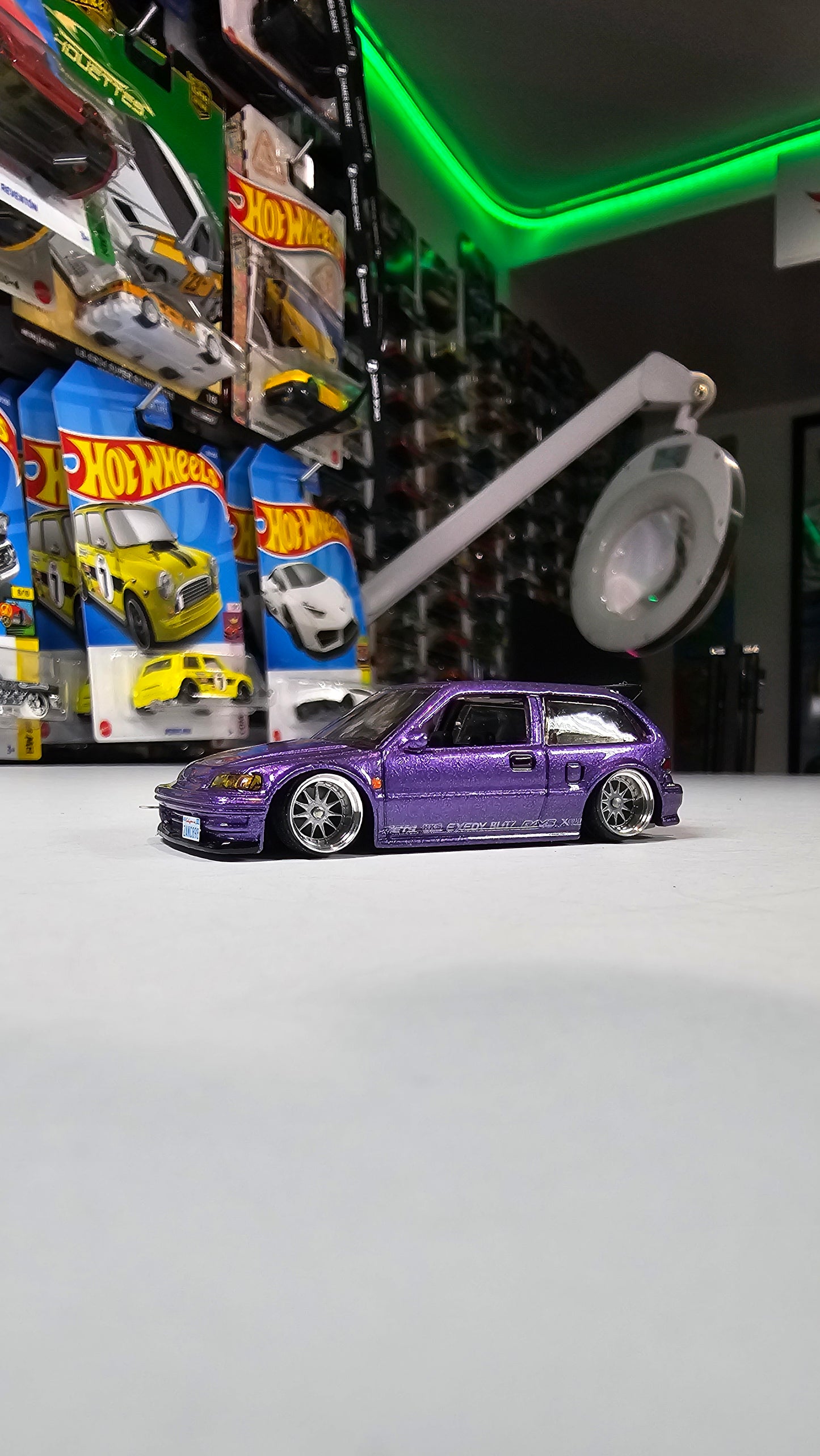 Hotwheels Honda Civic EF Maine Line Custom