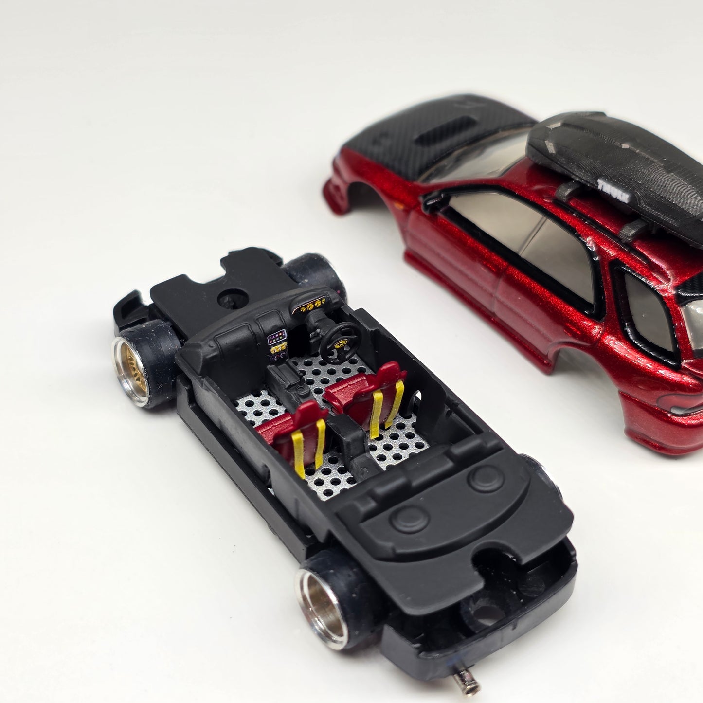 Custom Hotwheels 99 Subaru Impreza WRX Wagon