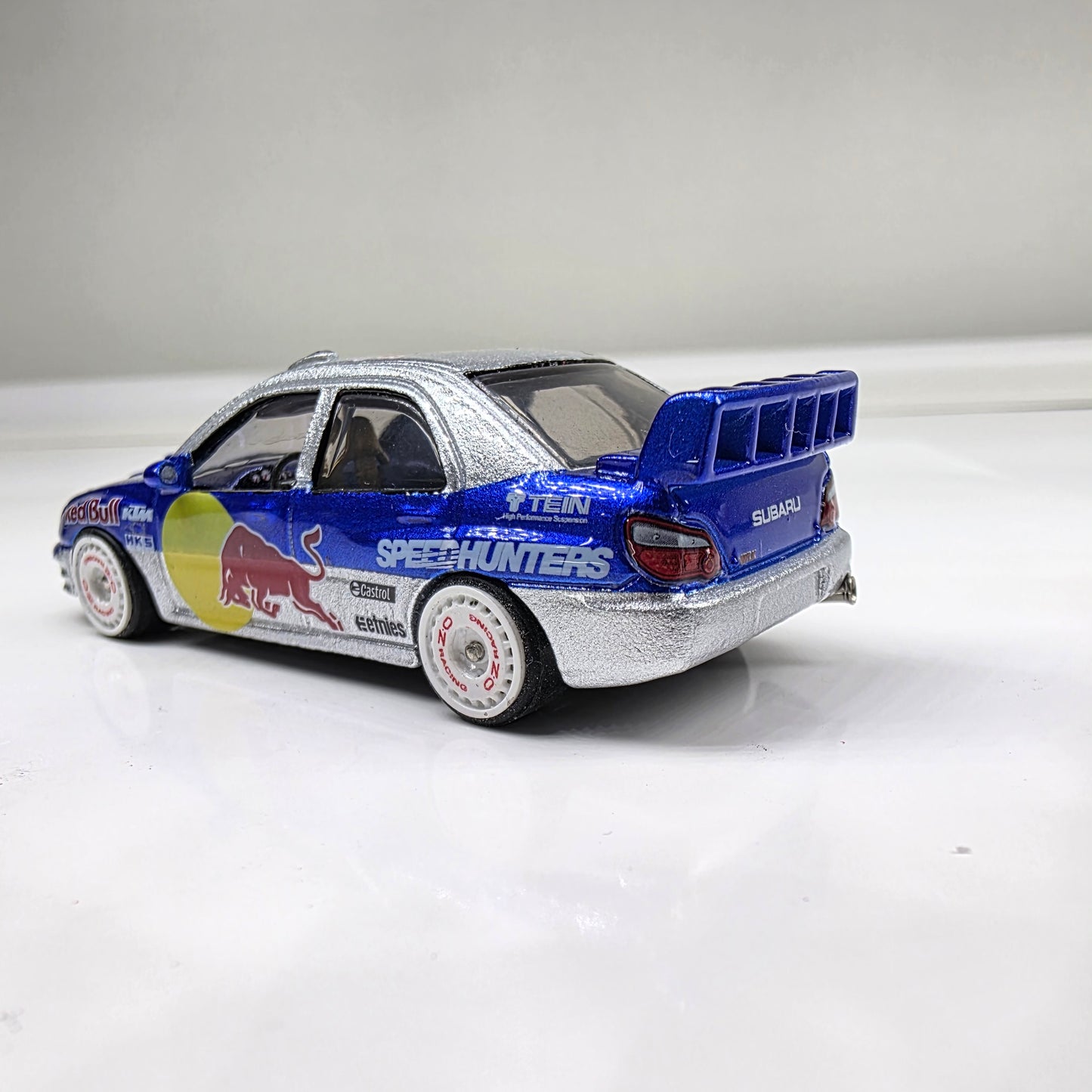 Subaru Impreza WRX  Red Bull Livery Blue/Silver