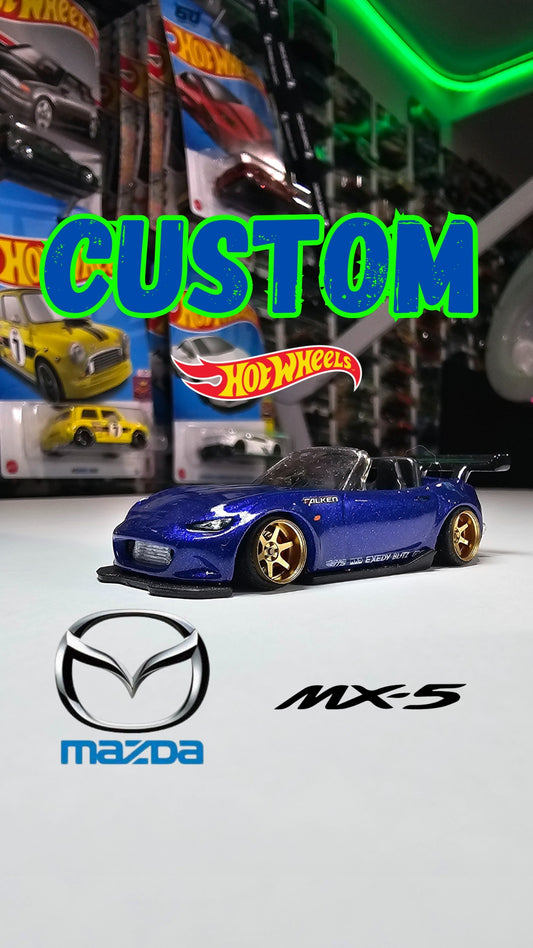 Custom Hotwheels Mazda MX-5