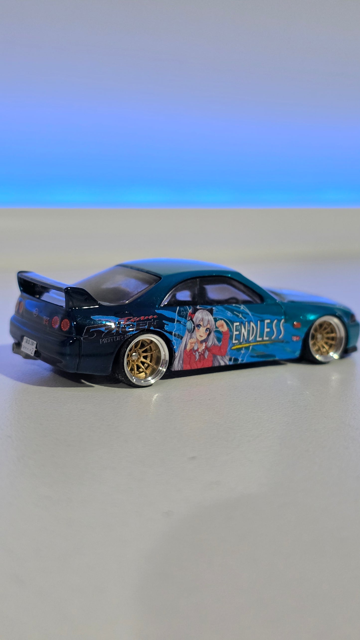 Custom Hotwheels Nissan Skyline GT-R33