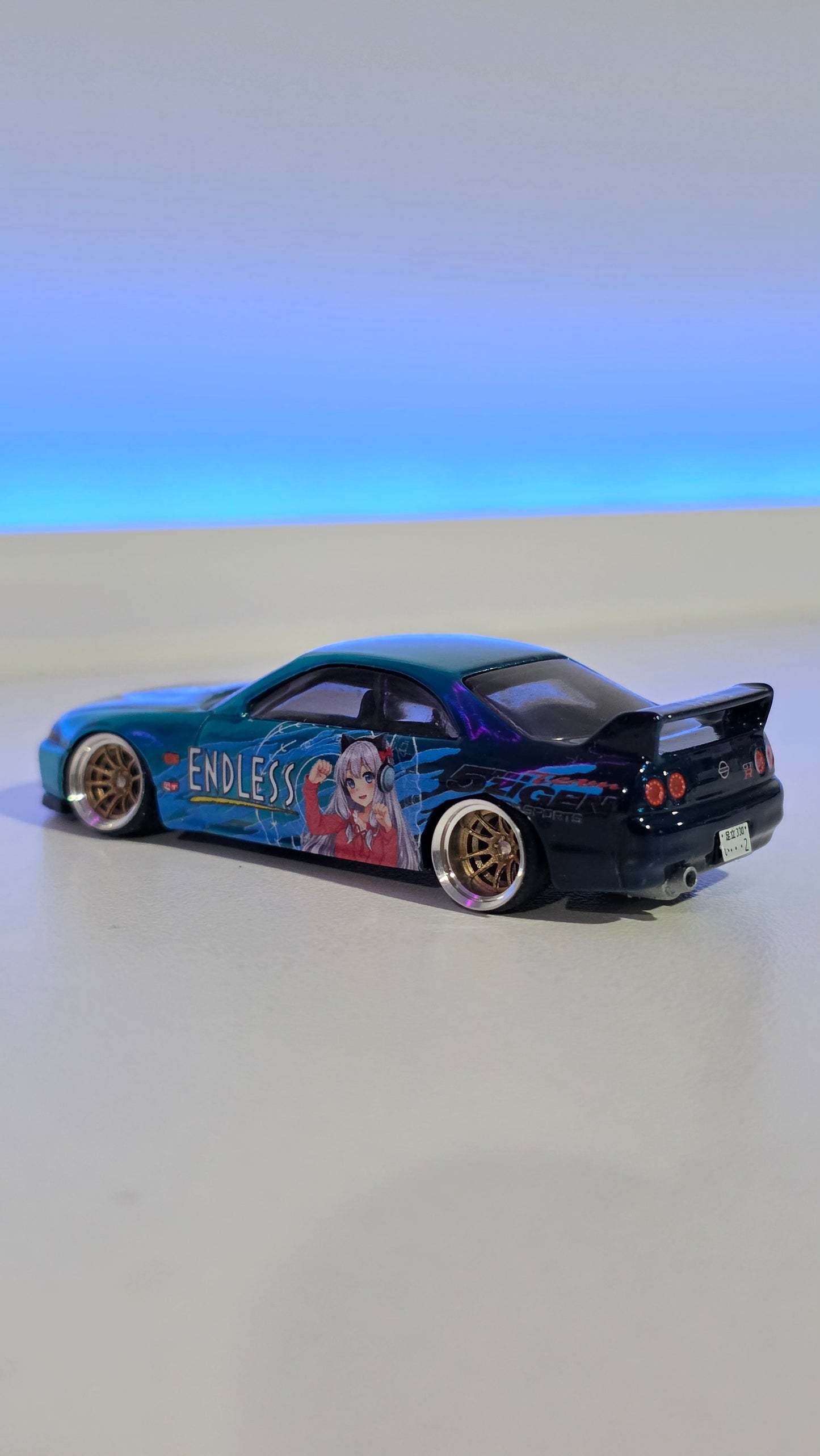 Custom Hotwheels Nissan Skyline GT-R33